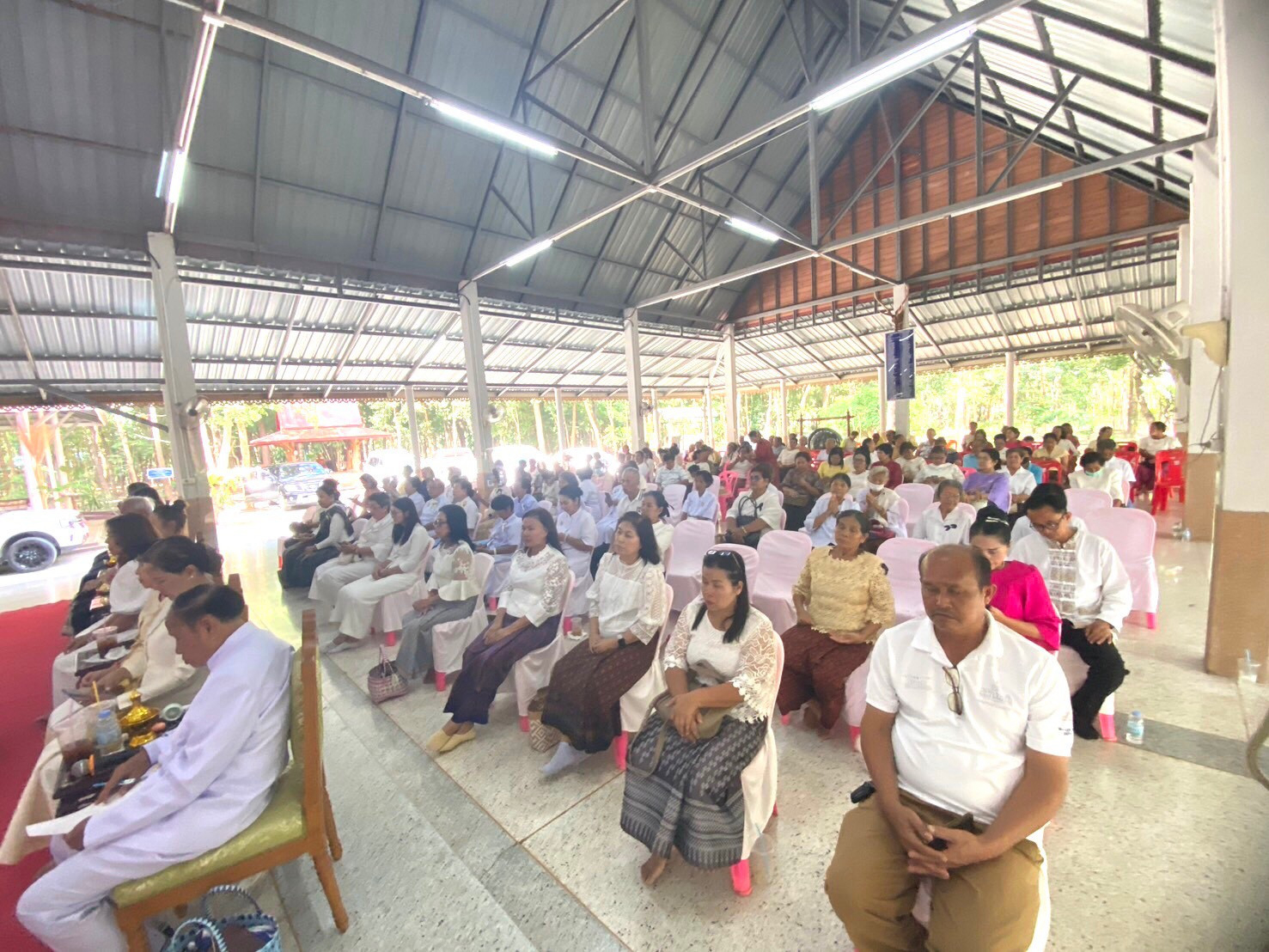 ภาพร่วมพิธีกรรมวัดบ้านเสียว