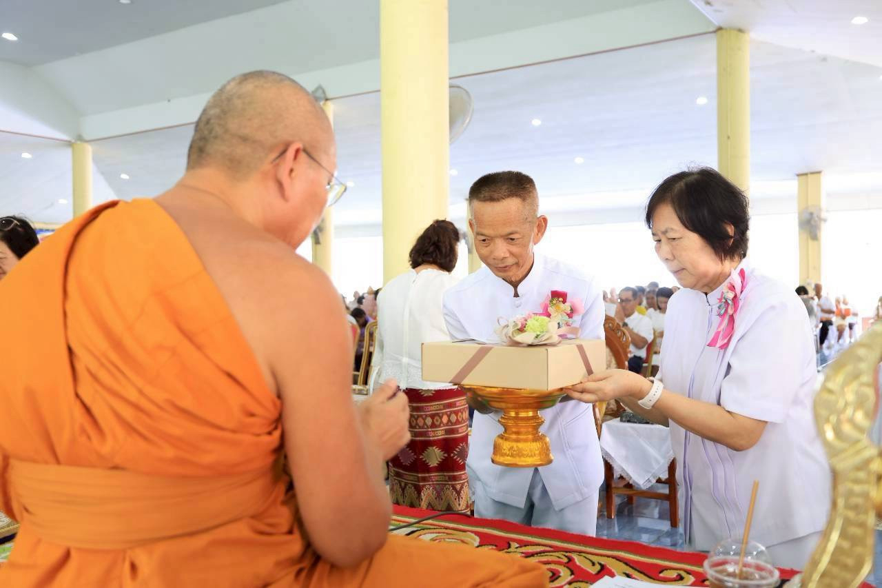 ภาพร่วมพิธีกรรมวัดสามัคคีประชาราม