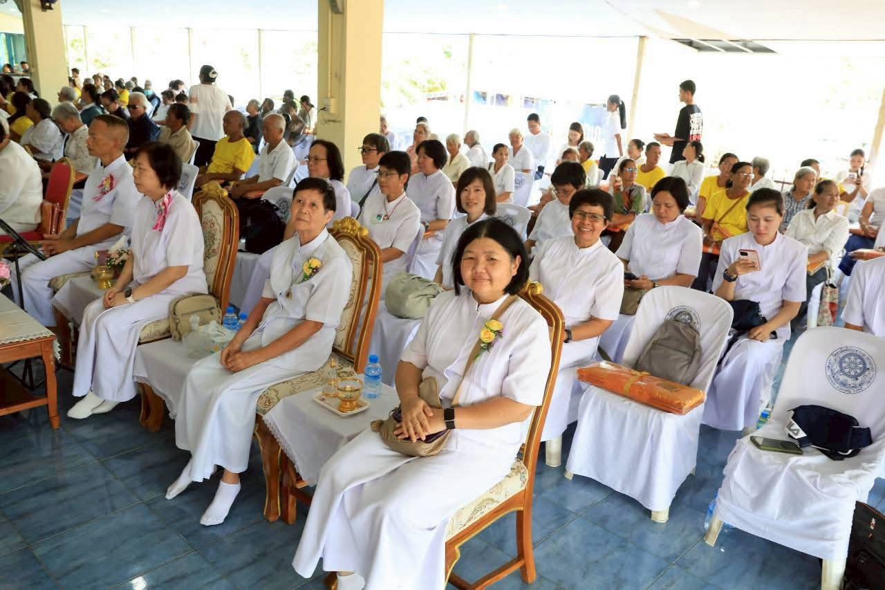 ภาพร่วมพิธีกรรมวัดสามัคคีประชาราม