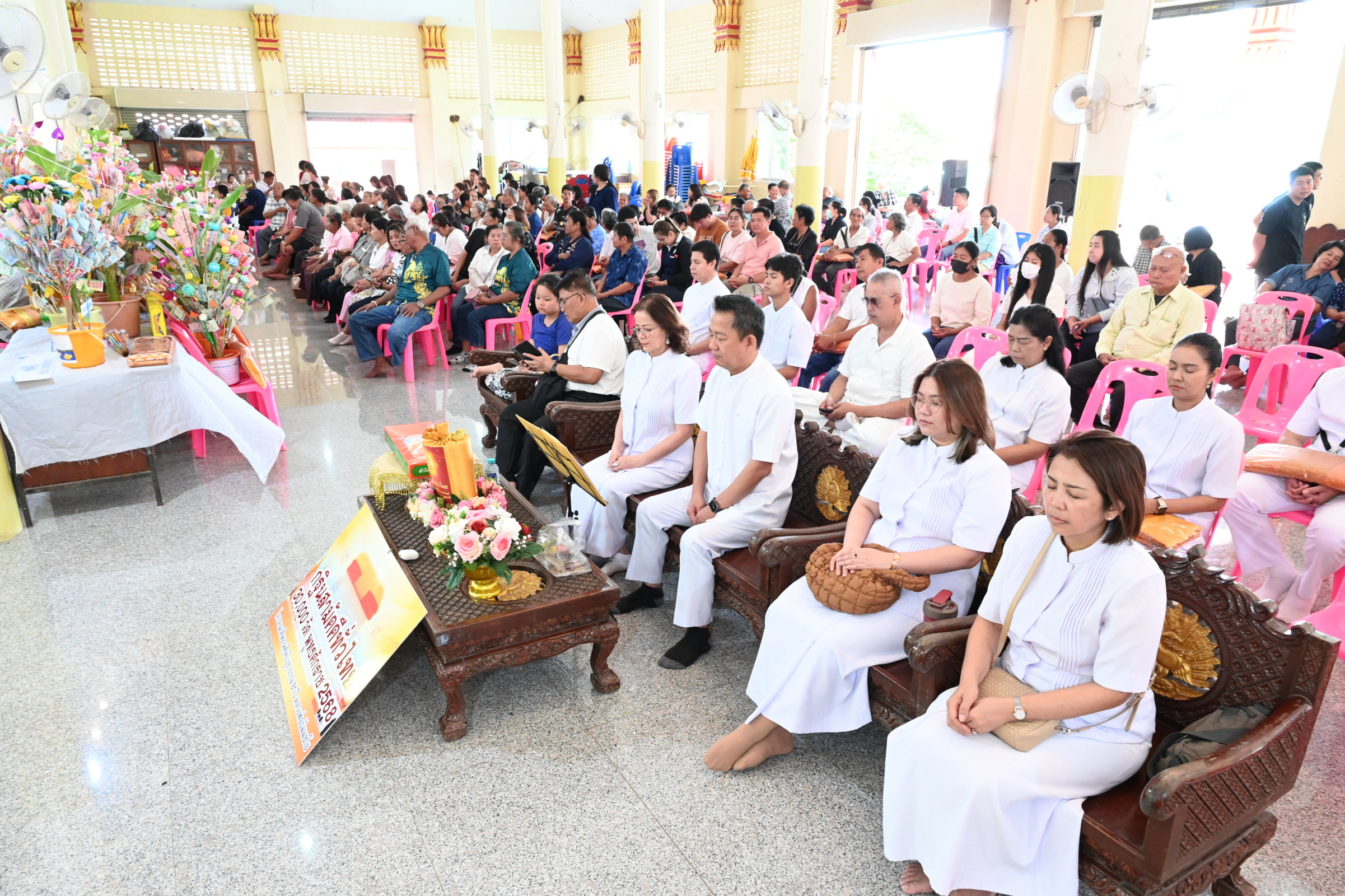 ภาพร่วมพิธีกรรมวัดเขาธรรมอุทยาน