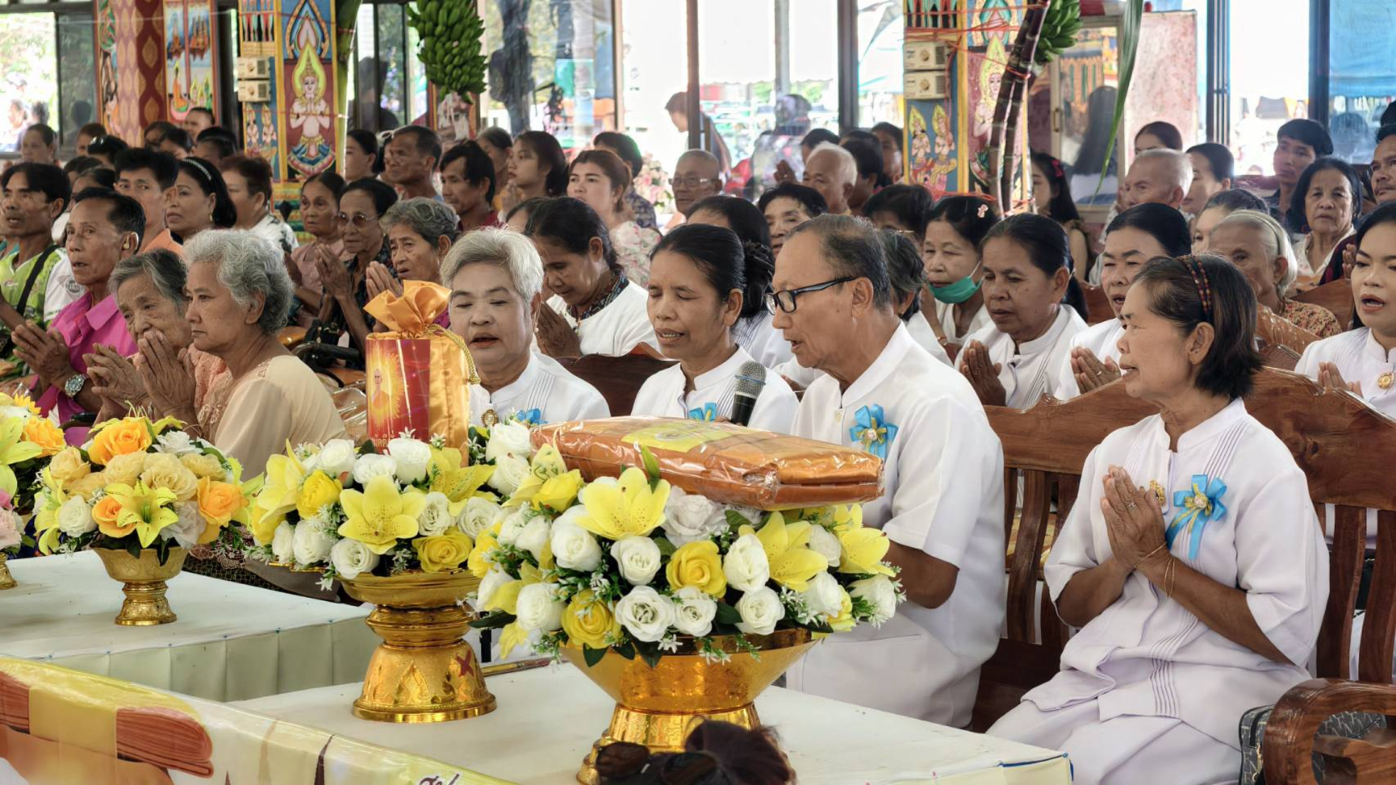 ภาพกล่าวคำถวายกฐินวัดโคกตะเคียนงาม