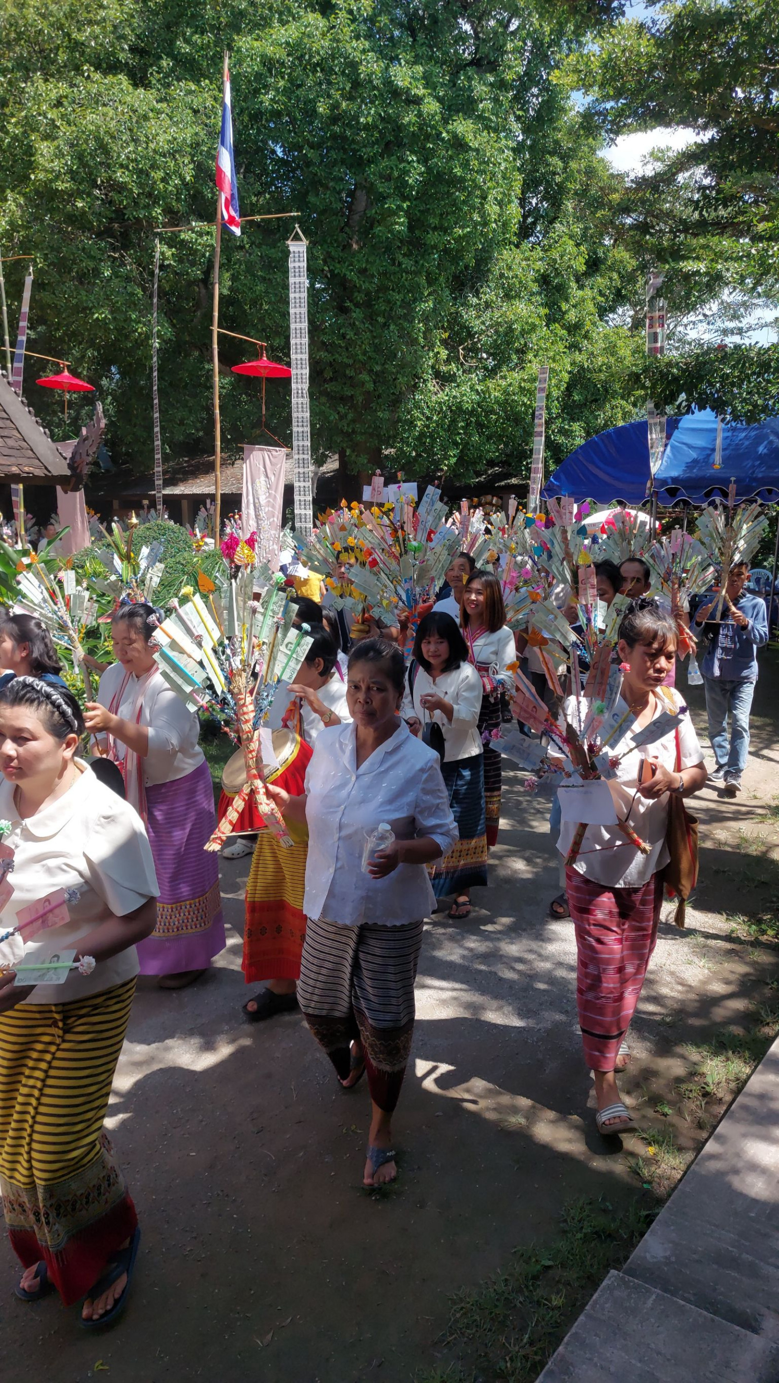ภาพร่วมพิธีกรรมวัดกองแขก