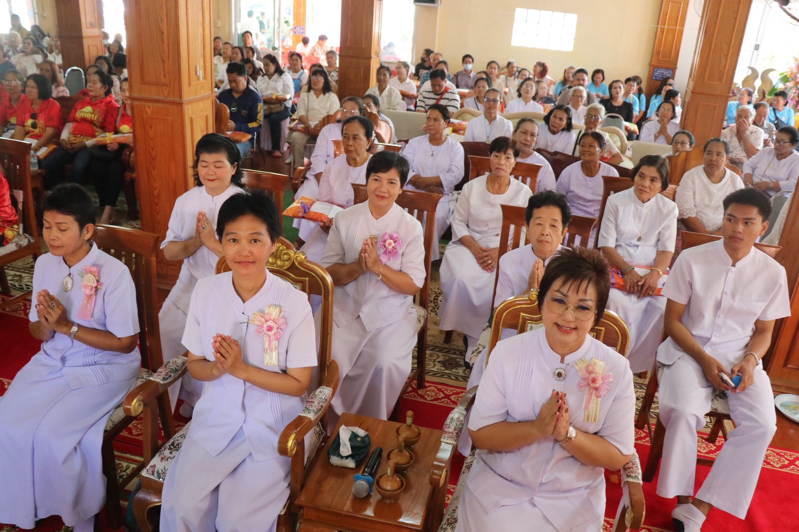 ภาพร่วมพิธีกรรมวัดอุดมพร