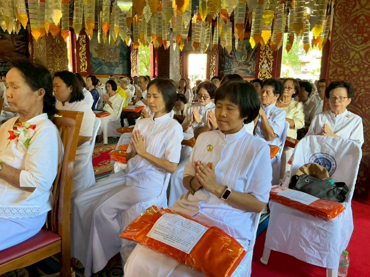 ภาพร่วมพิธีกรรมวัดแม่ยางกวาว