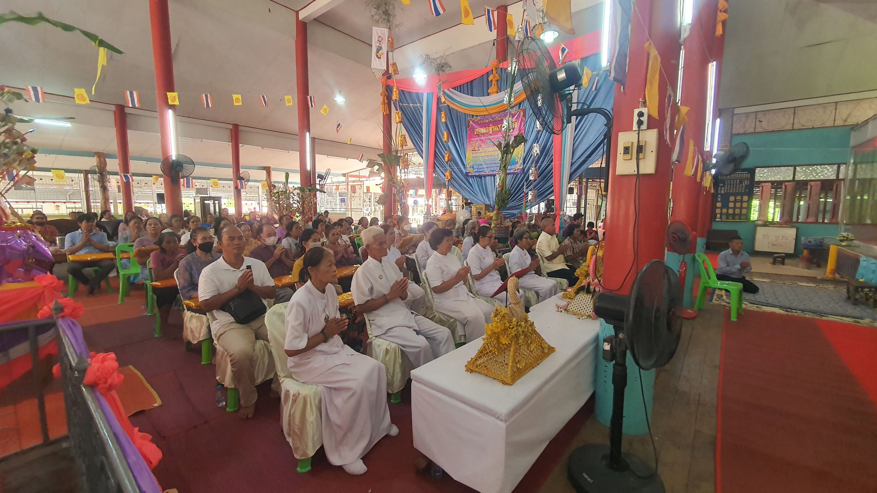 ภาพร่วมพิธีกรรมวัดหอไกร