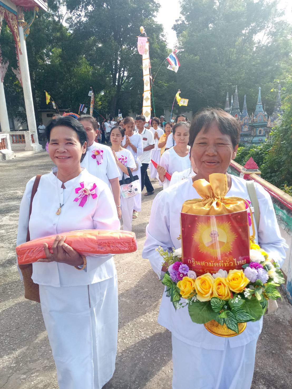 ภาพร่วมขบวนกฐินวัดเทพสิทธิการาม