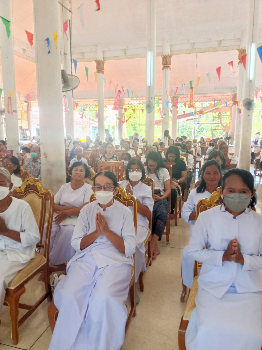 ภาพร่วมพิธีกรรมวัดเทพสิทธิการาม