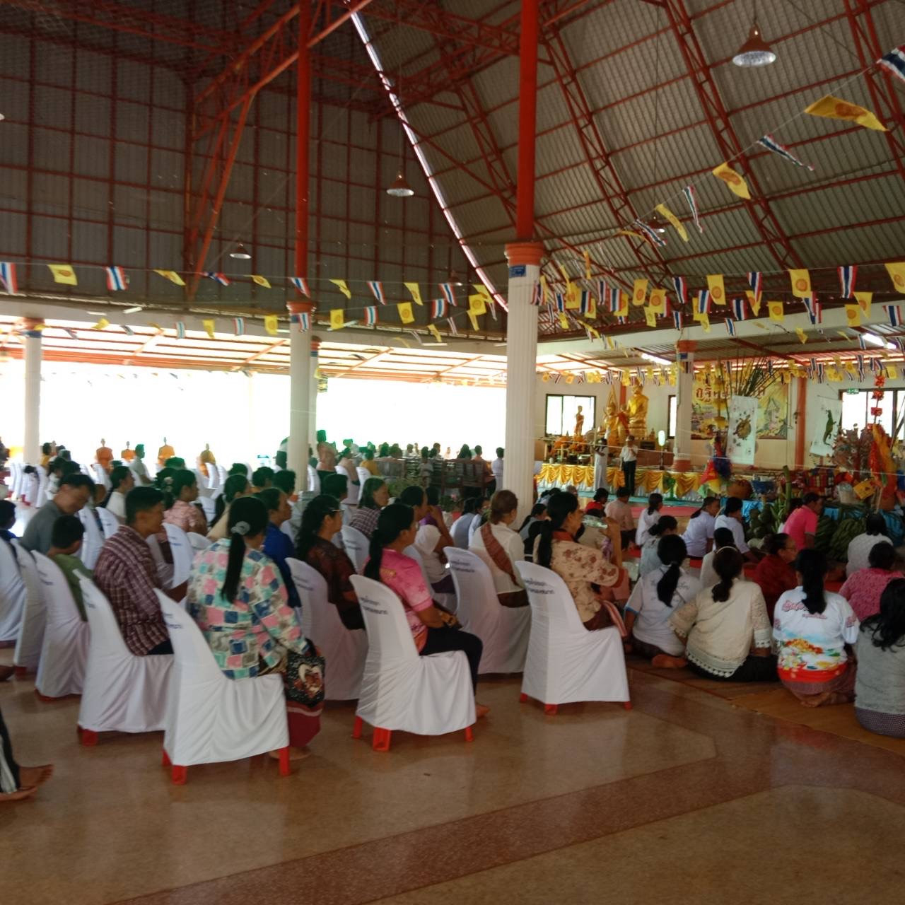 ภาพร่วมพิธีกรรมวัดหนองขนาก