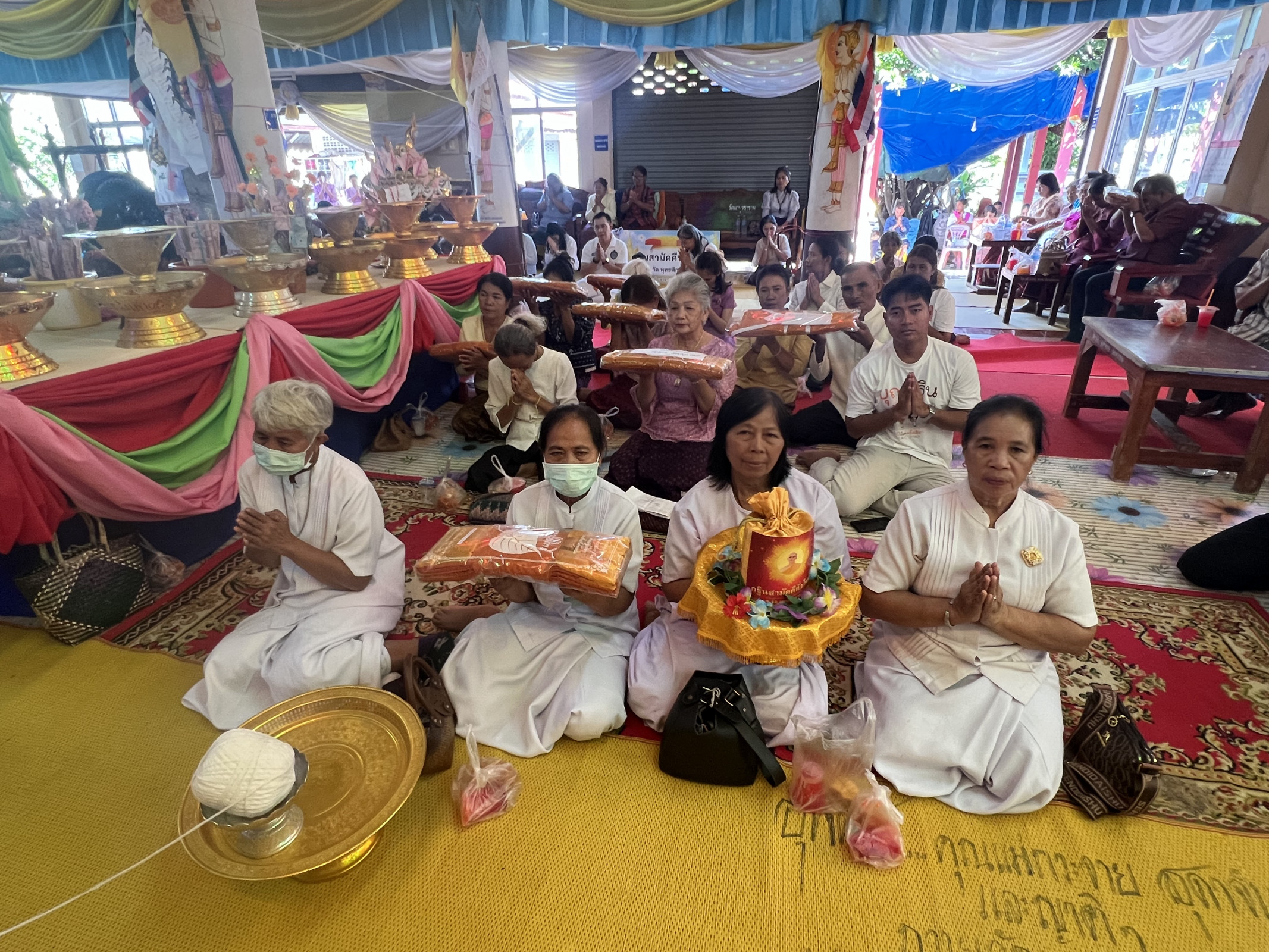 ภาพกล่าวคำถวายกฐินวัดเกตุวราราม