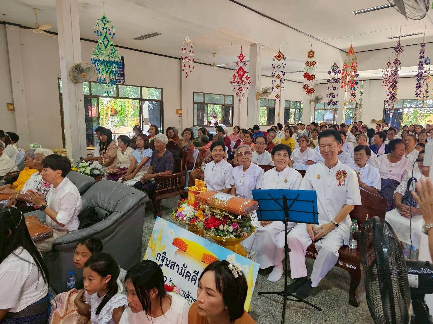 ภาพร่วมพิธีกรรมวัดถาวรนิมิตร