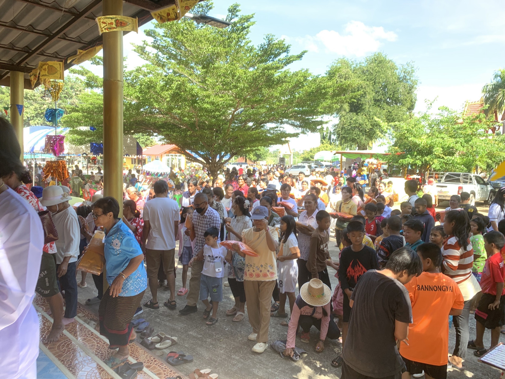 ภาพร่วมพิธีกรรมวัดคลองบนวนาราม