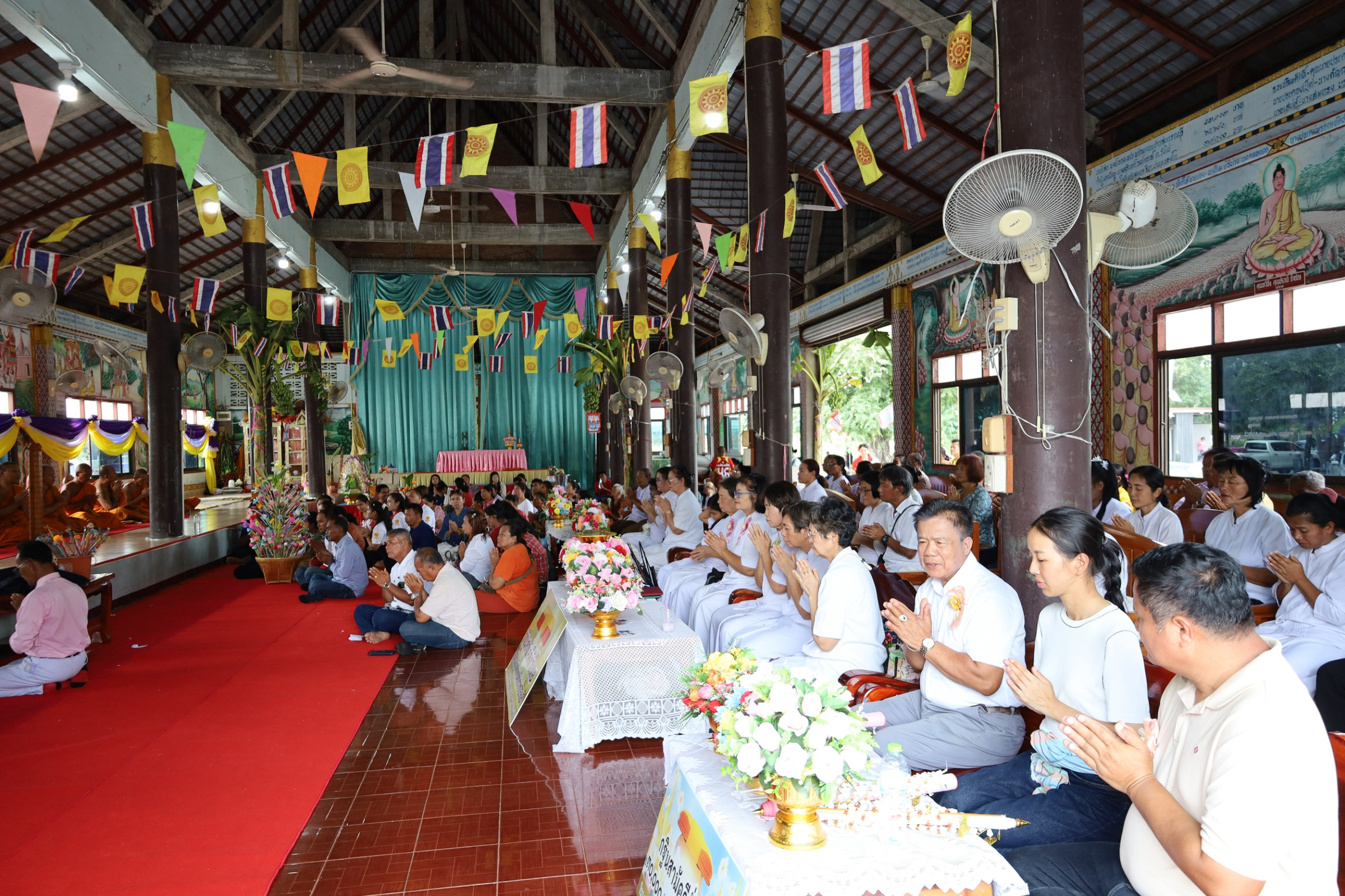 ภาพร่วมพิธีกรรมวัดนาใหม่