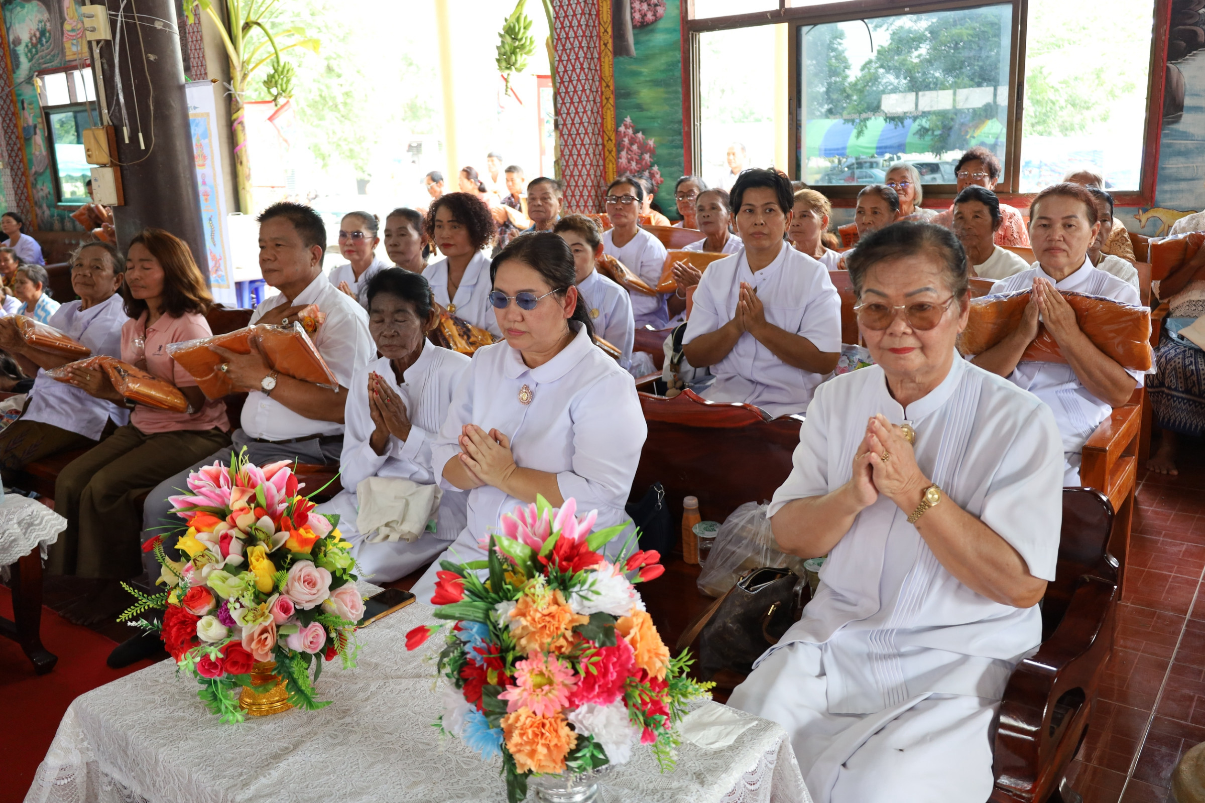 ภาพร่วมพิธีกรรมวัดนาใหม่