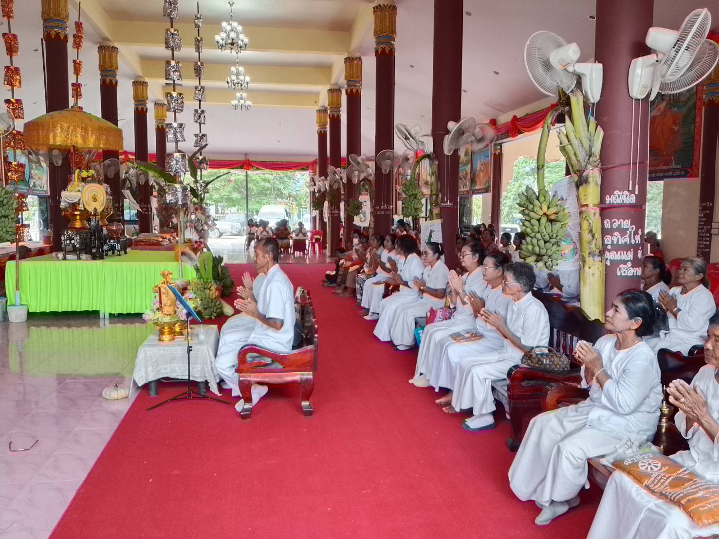 ภาพร่วมพิธีกรรมวัดพงษ์ไพบูลย์