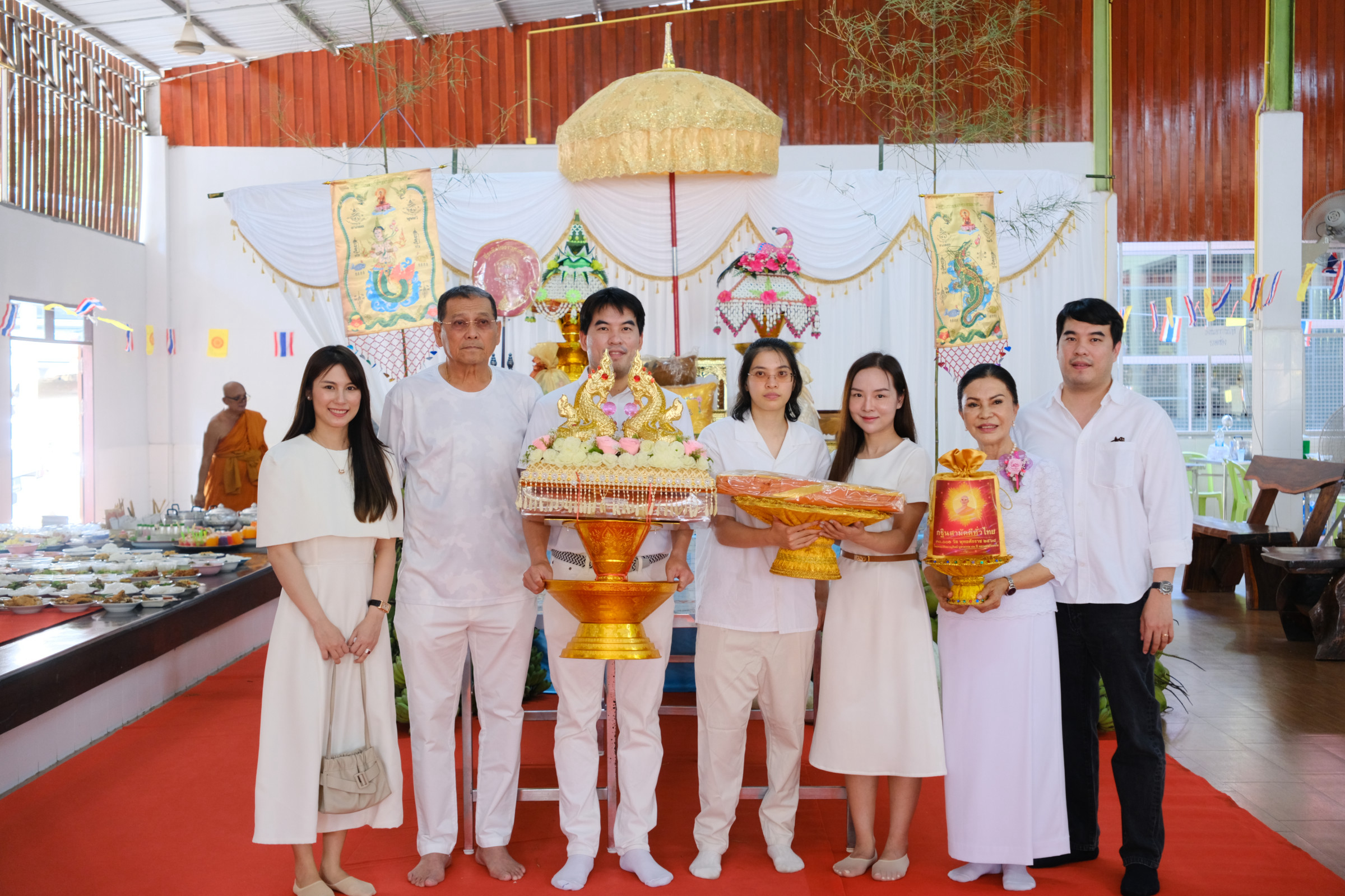 ภาพร่วมขบวนกฐินวัดเขาพริกพนาราม