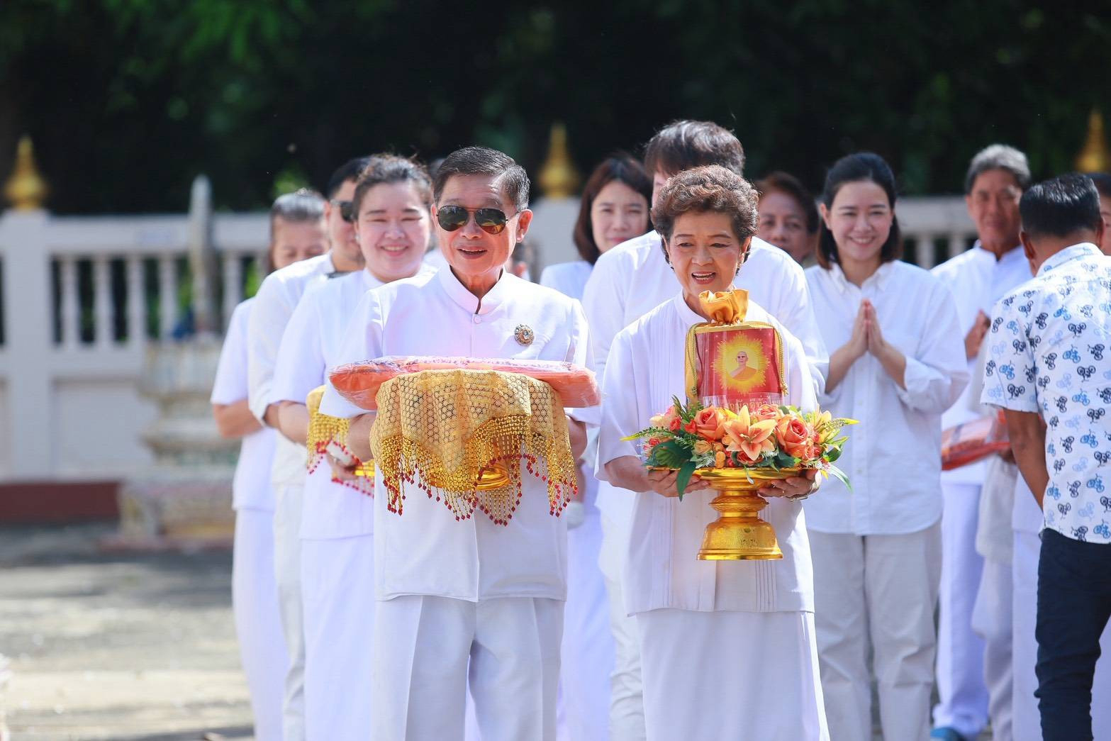 ภาพร่วมพิธีกรรมวัดราษฎร์สามัคคี