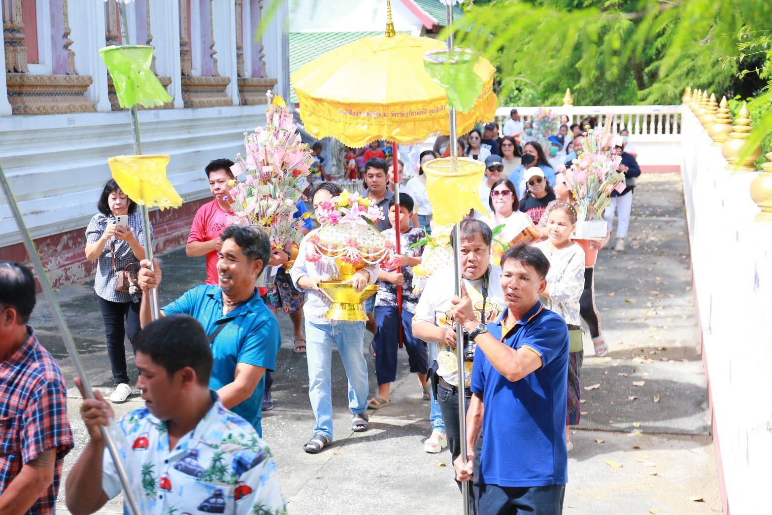 ภาพร่วมพิธีกรรมวัดราษฎร์สามัคคี