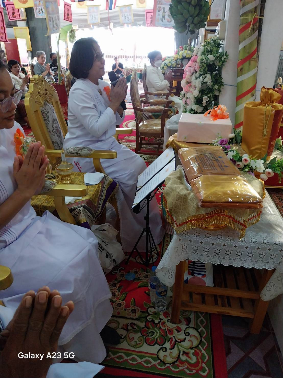 ภาพกล่าวคำถวายกฐินวัดหนองม่วง