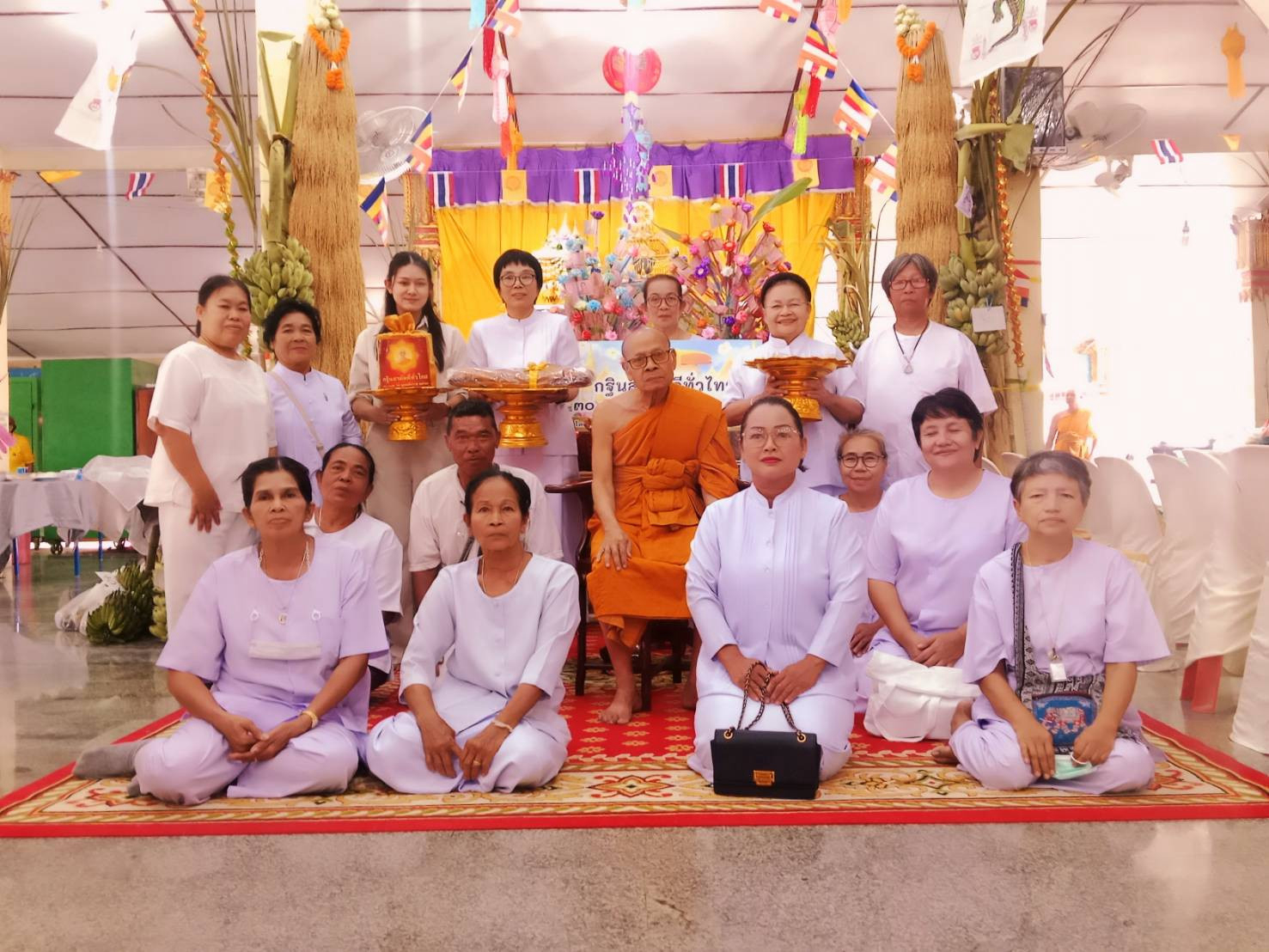 ภาพร่วมพิธีกรรมวัดเขาใหญ่