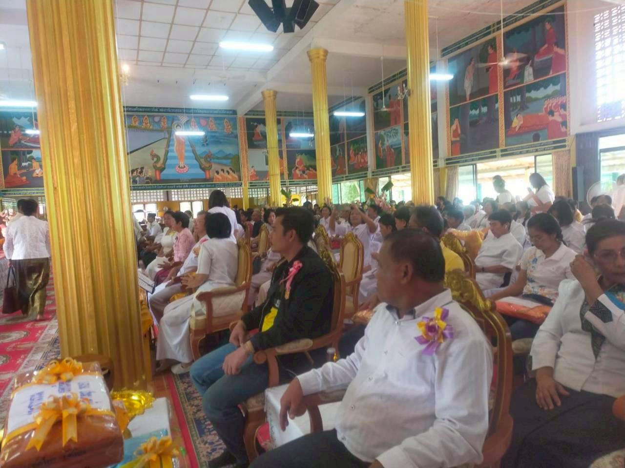 ภาพร่วมพิธีกรรมวัดสายสุคนธ์