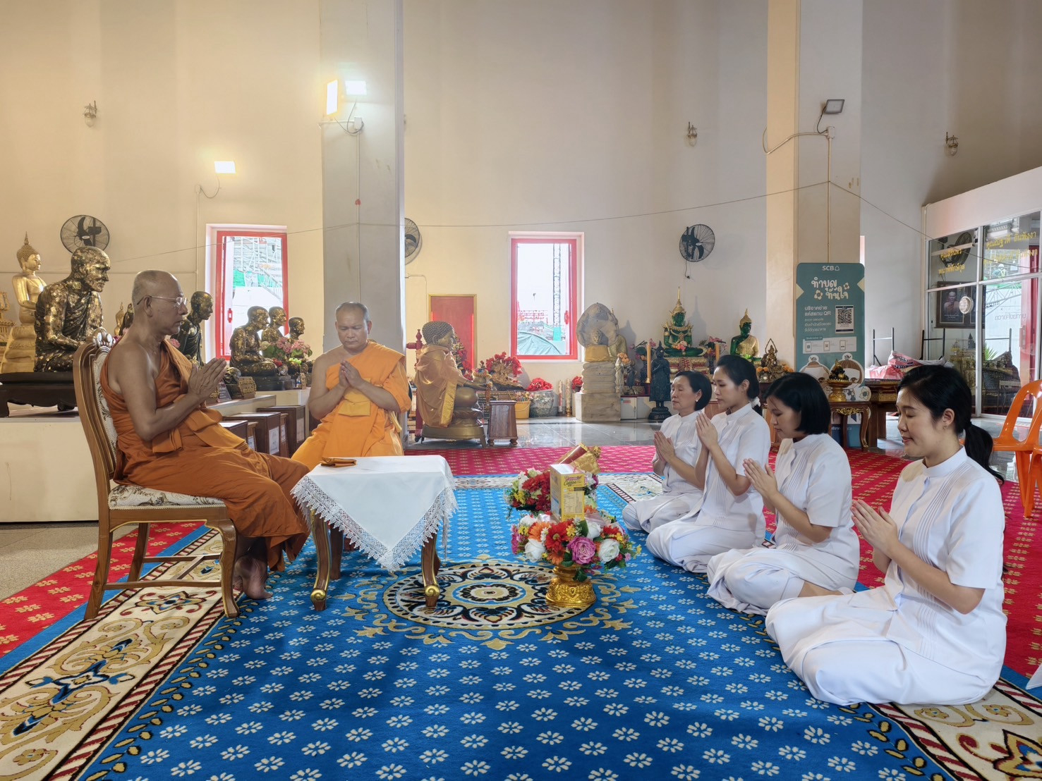 ภาพกล่าวคำถวายกฐินวัดแก้วฟ้าจุฬามณี