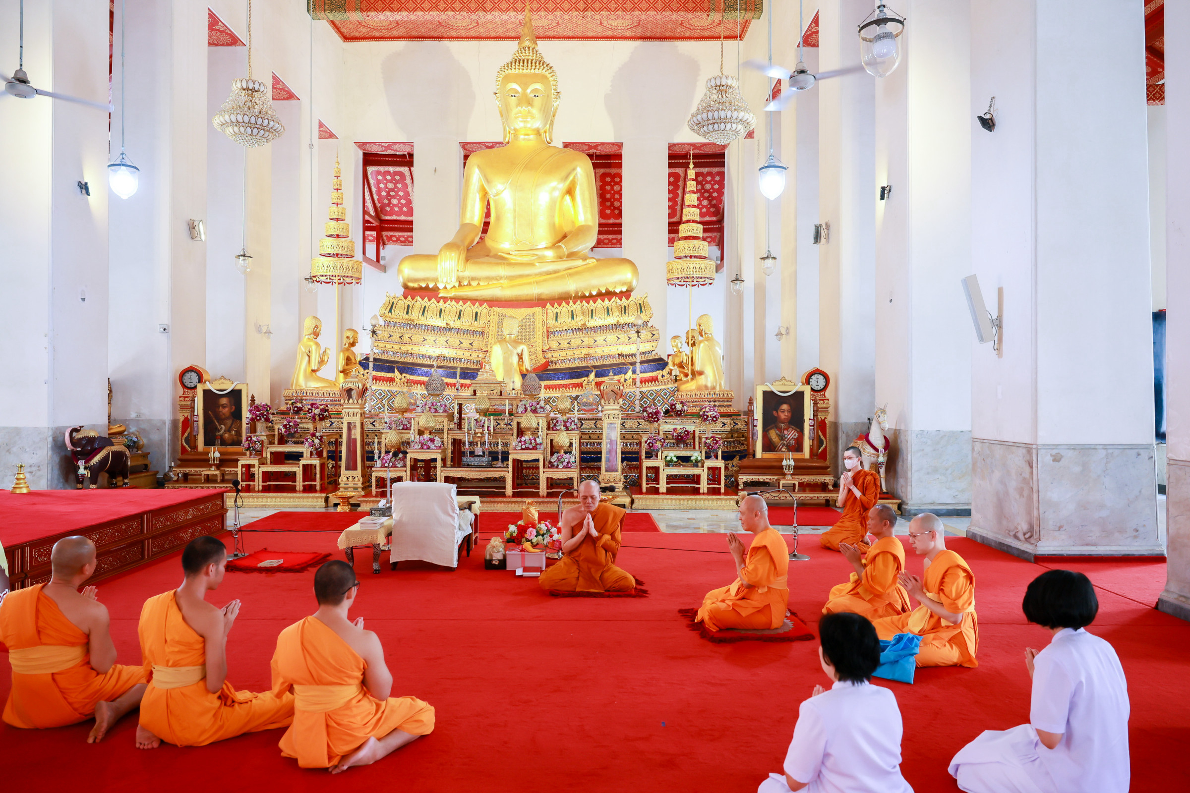 ภาพร่วมขบวนกฐินวัดมหาธาตุยุวราชรังสฤษฎิ์ราชวรมหาวิหาร