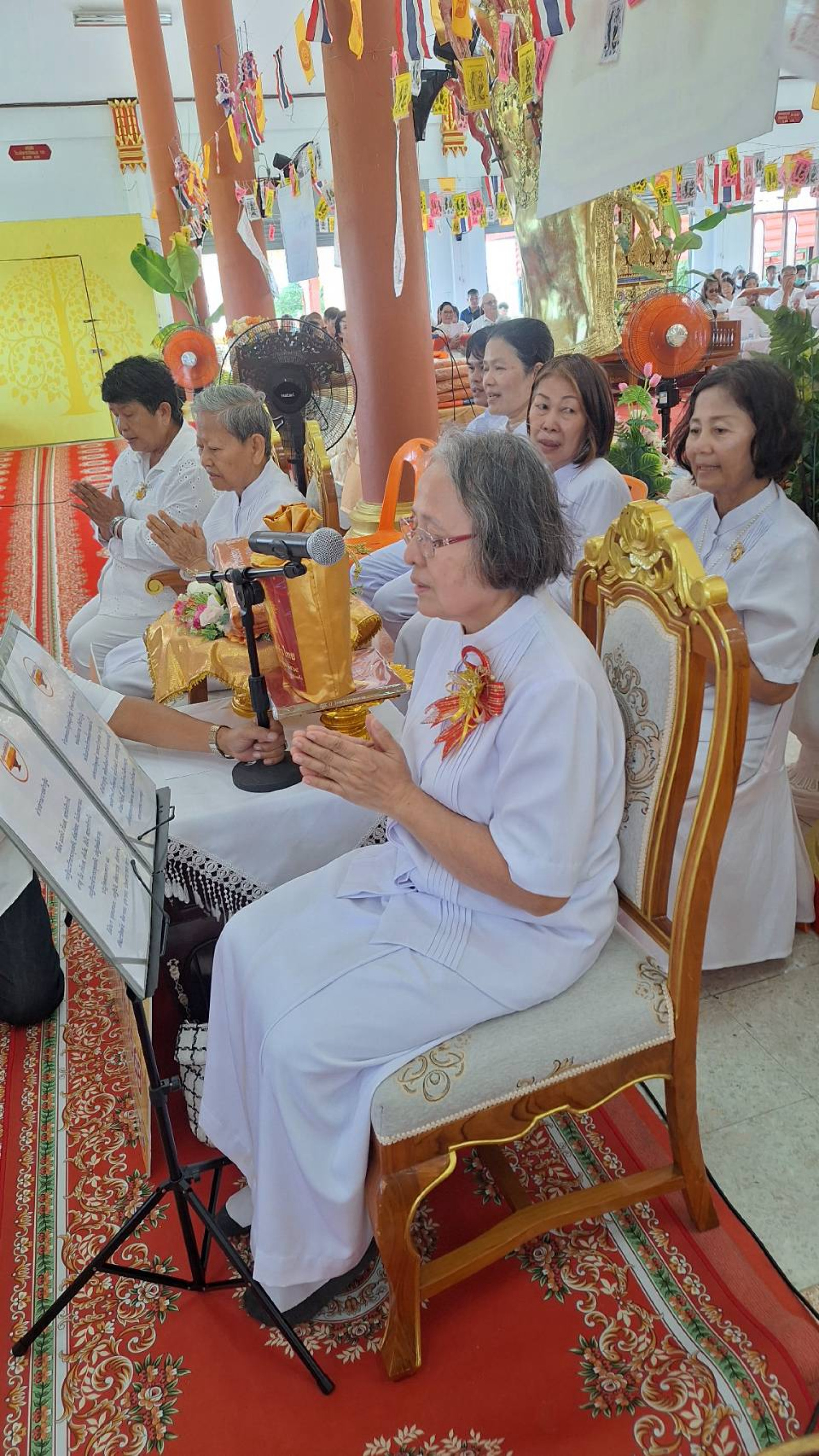 ภาพกล่าวคำถวายกฐินวัดเขาดิน