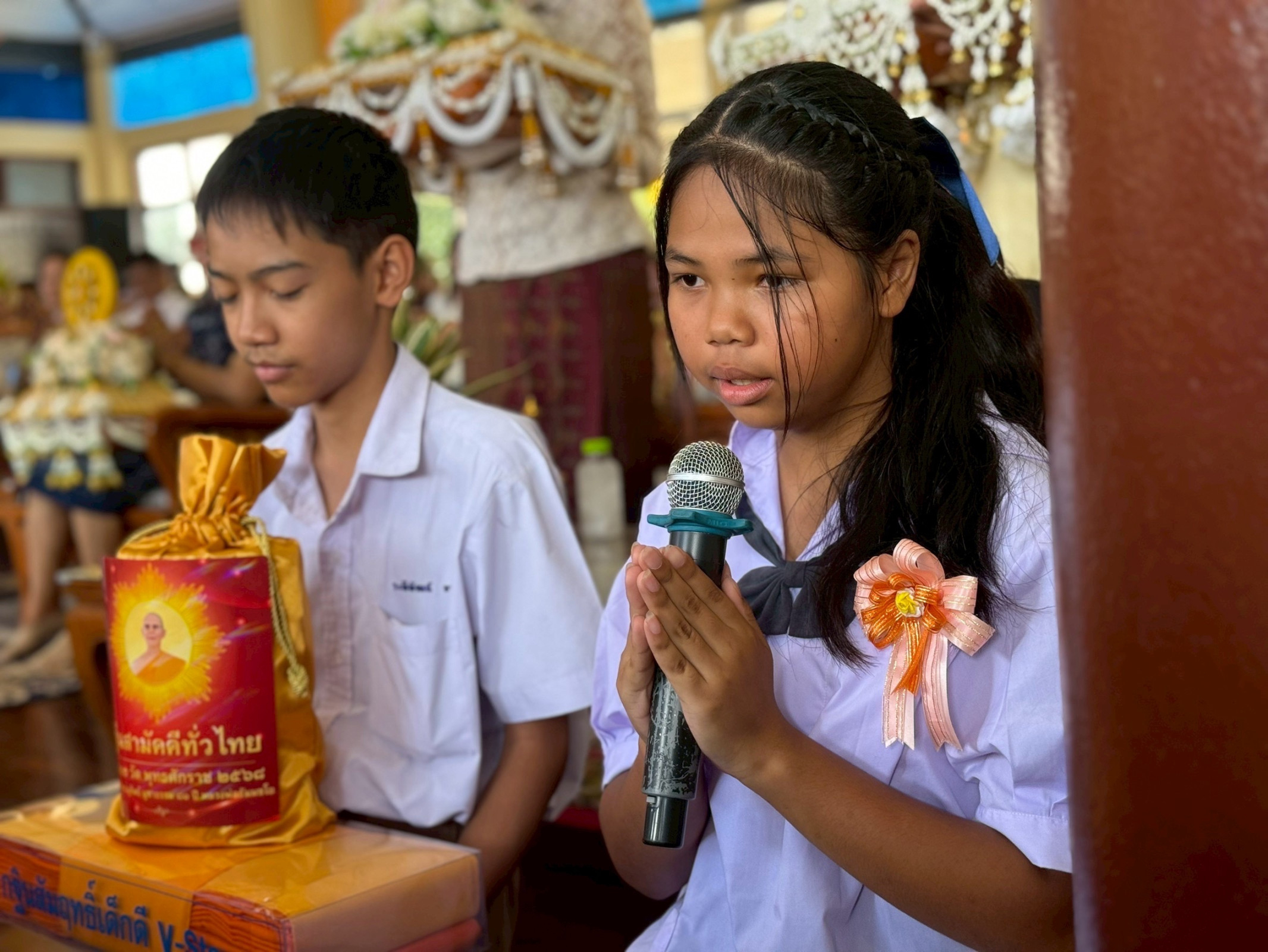 ภาพกล่าวคำถวายกฐินวัดปากช่องสาริกา