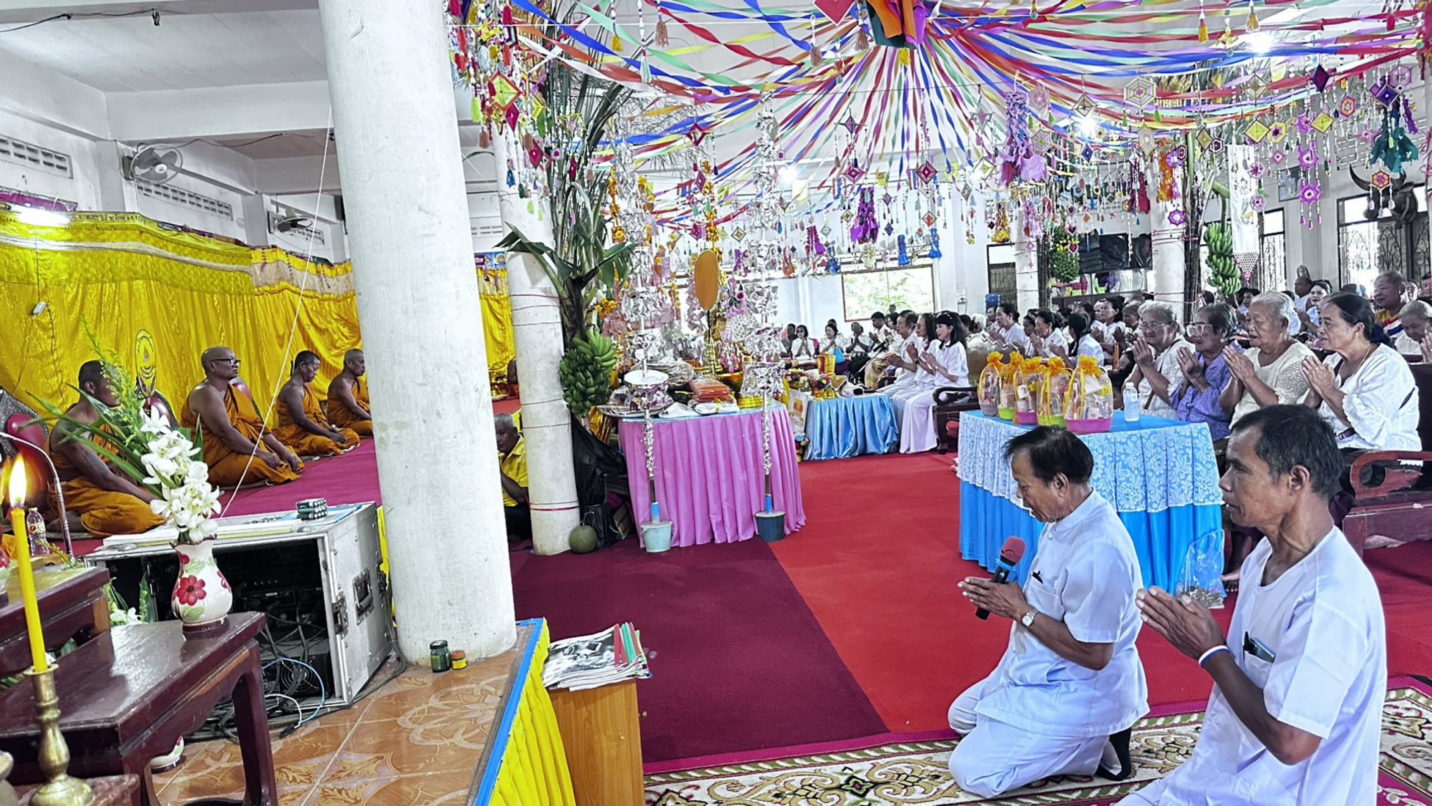 ภาพร่วมพิธีกรรมวัดอรัญญิการาม