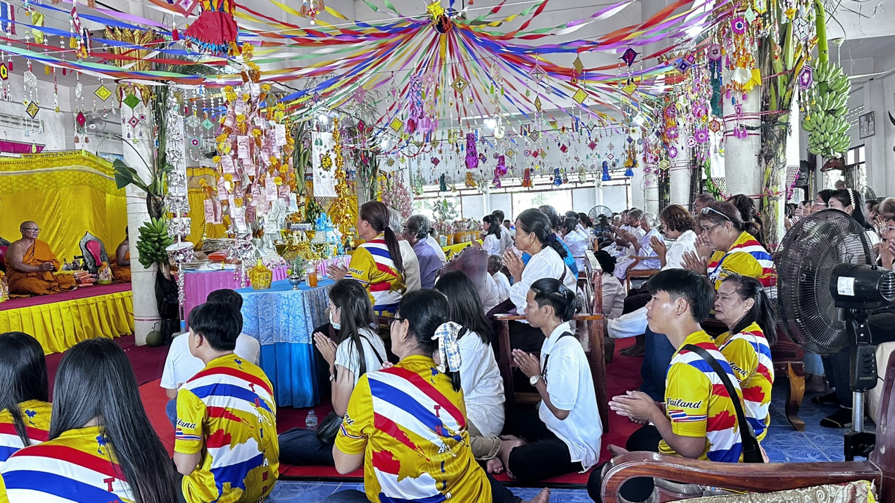 ภาพร่วมพิธีกรรมวัดอรัญญิการาม