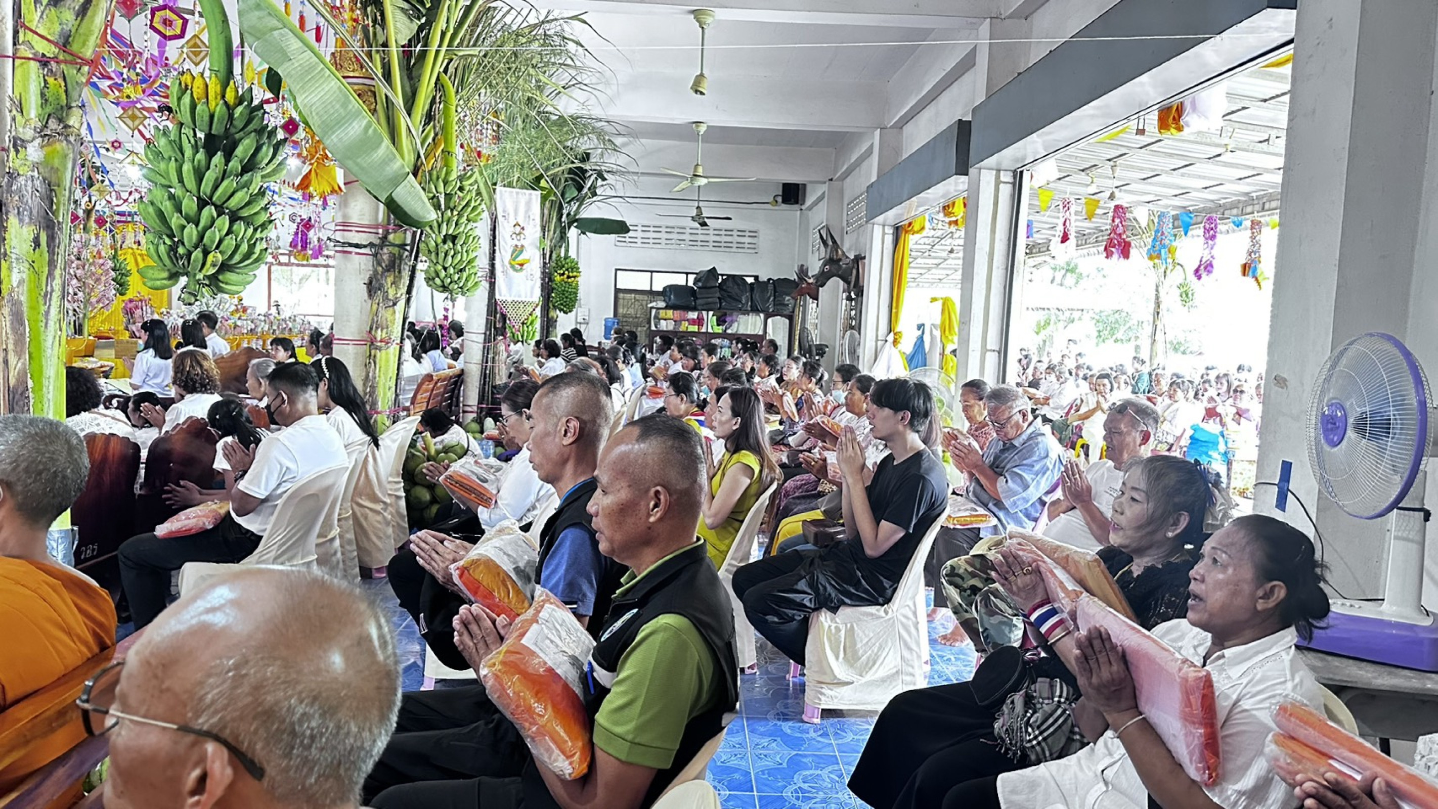 ภาพร่วมพิธีกรรมวัดอรัญญิการาม