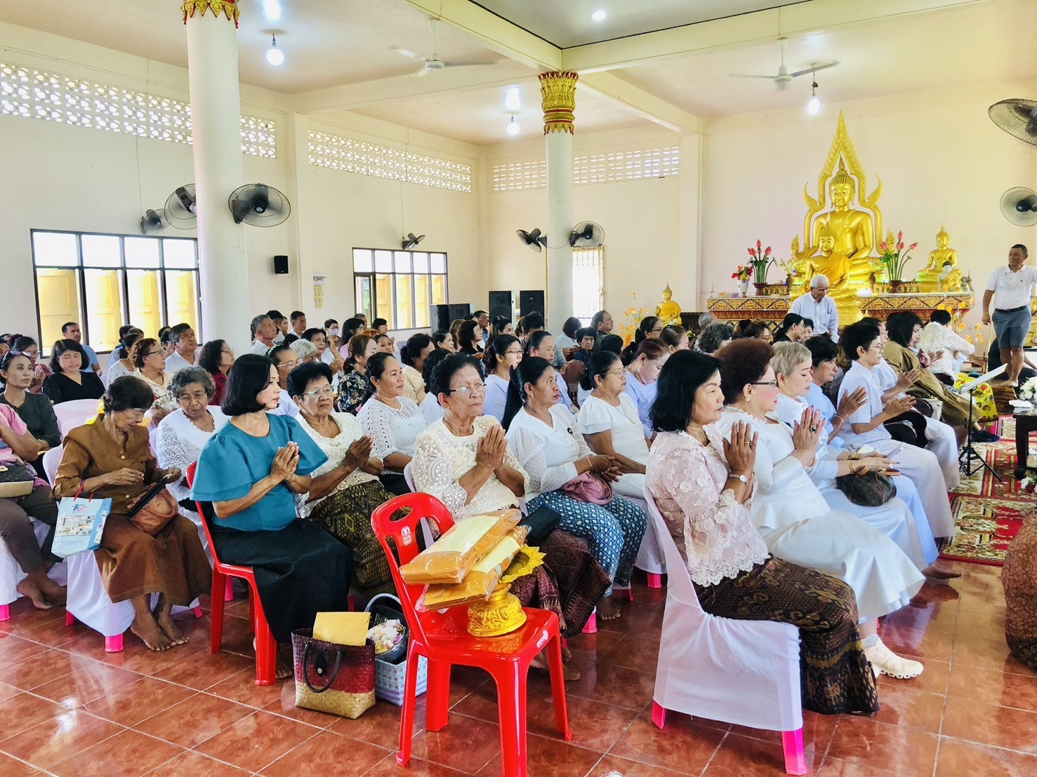 ภาพร่วมพิธีกรรมวัดหัววัง