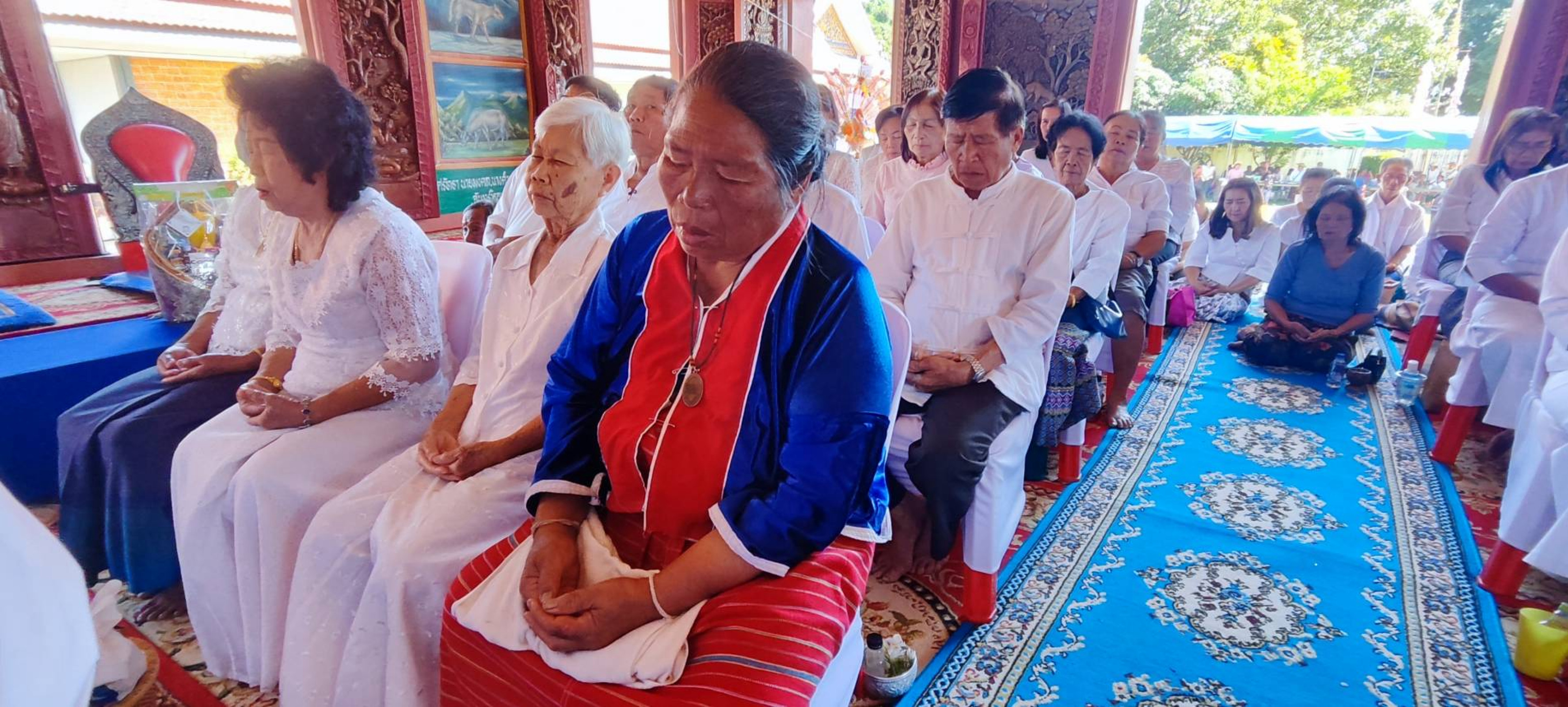 ภาพร่วมพิธีกรรมวัดคงคานิมิตร