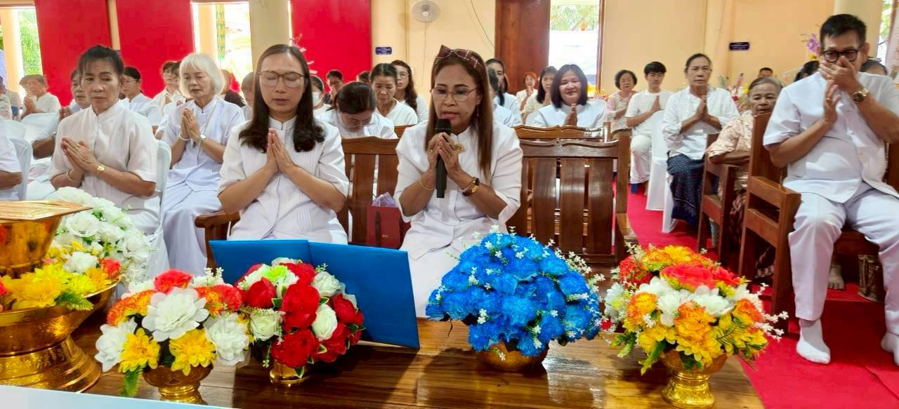 ภาพกล่าวคำถวายกฐินวัดภุมราวาส