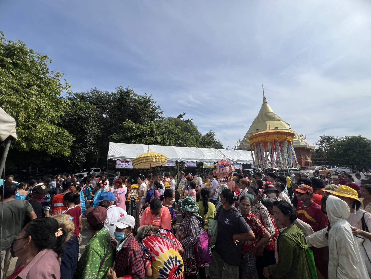 ภาพร่วมพิธีกรรมวัดจันทรังสี