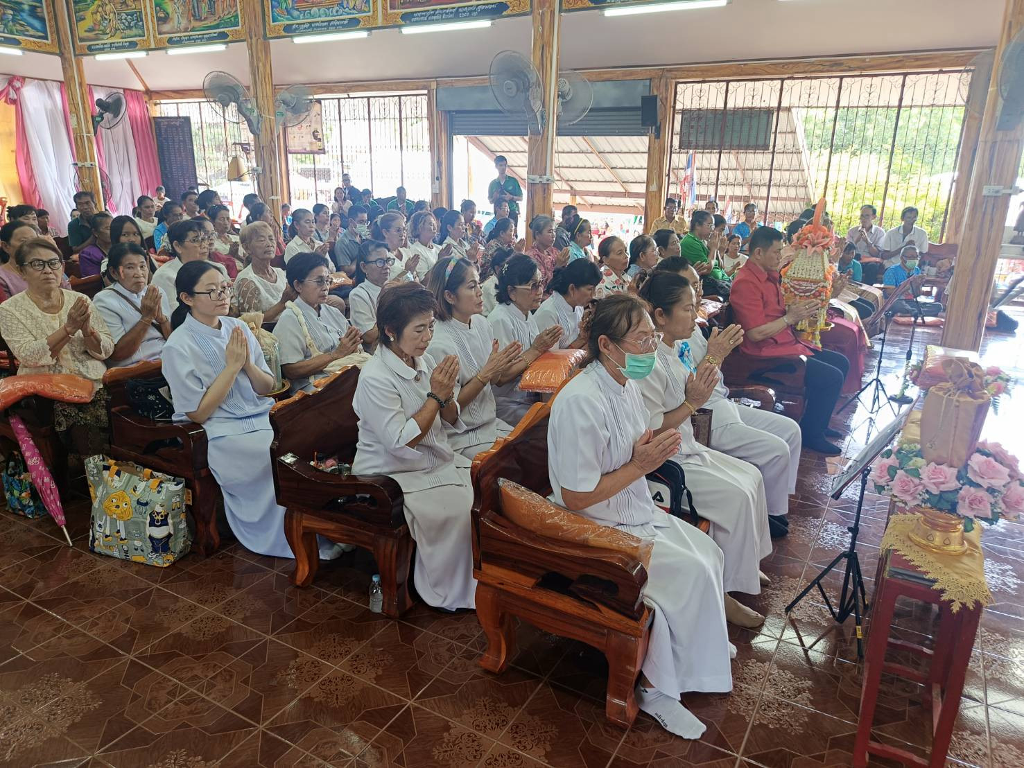 ภาพร่วมพิธีกรรมวัดศรีสุทธาวาส