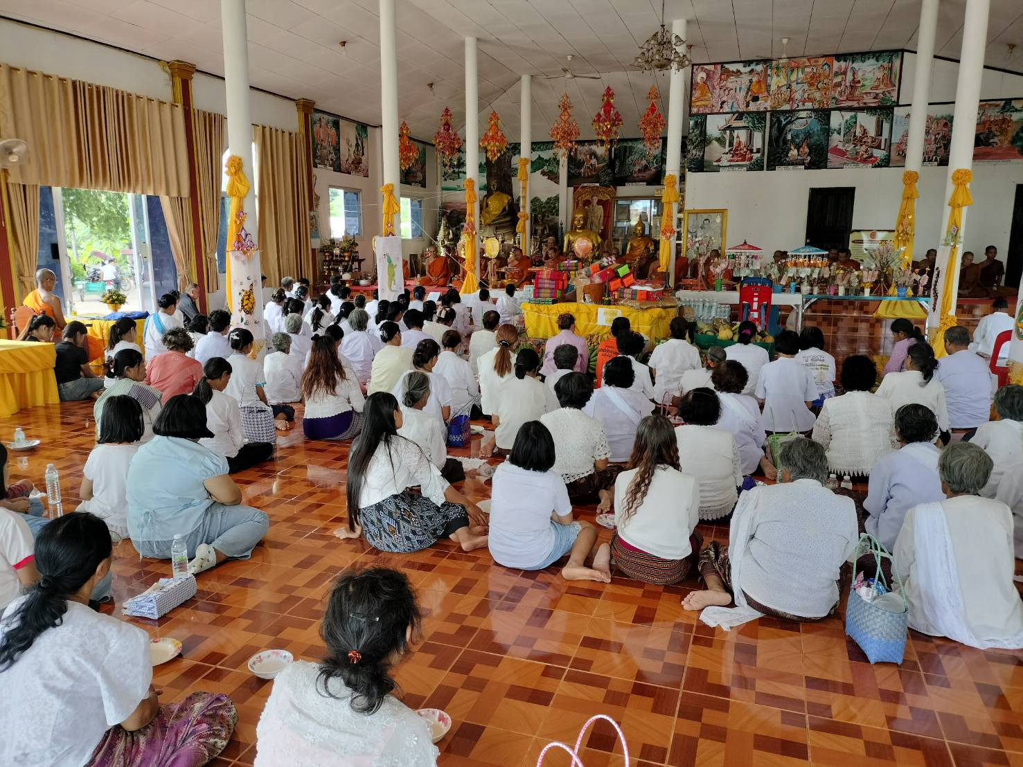 ภาพร่วมพิธีกรรมวัดศรีสุมังวราราม(ศรีสุมังคลาราม)