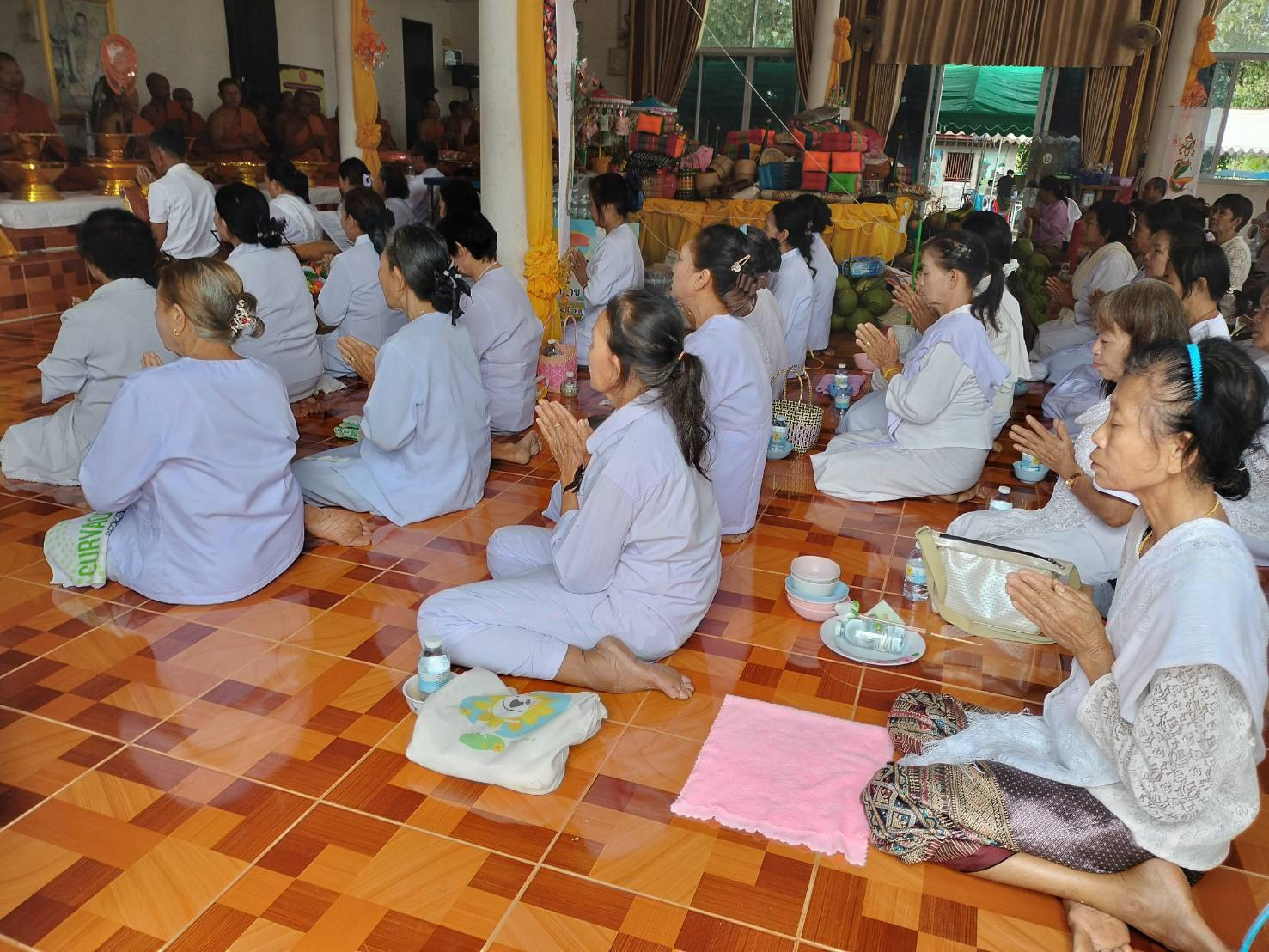 ภาพร่วมพิธีกรรมวัดศรีสุมังวราราม(ศรีสุมังคลาราม)