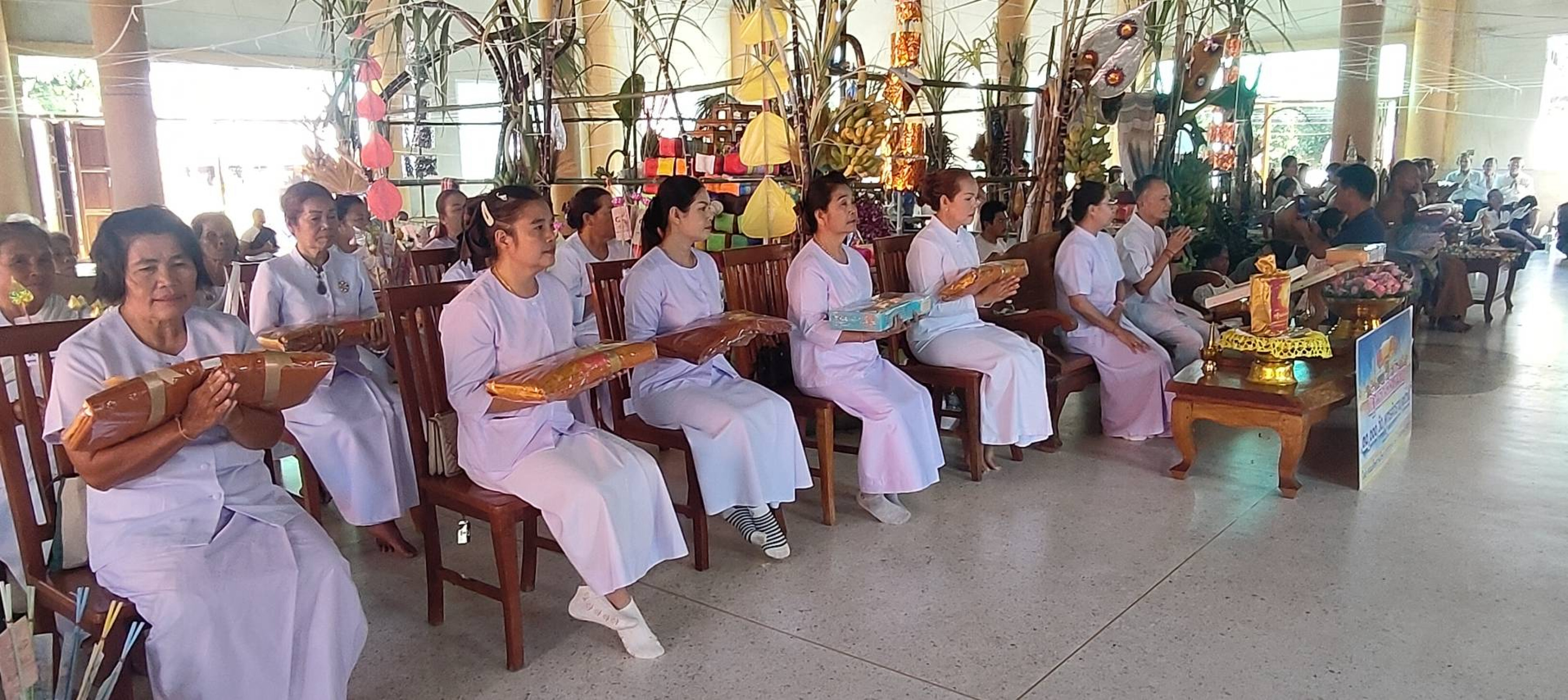 ภาพร่วมพิธีกรรมวัดศรีพัฒนา