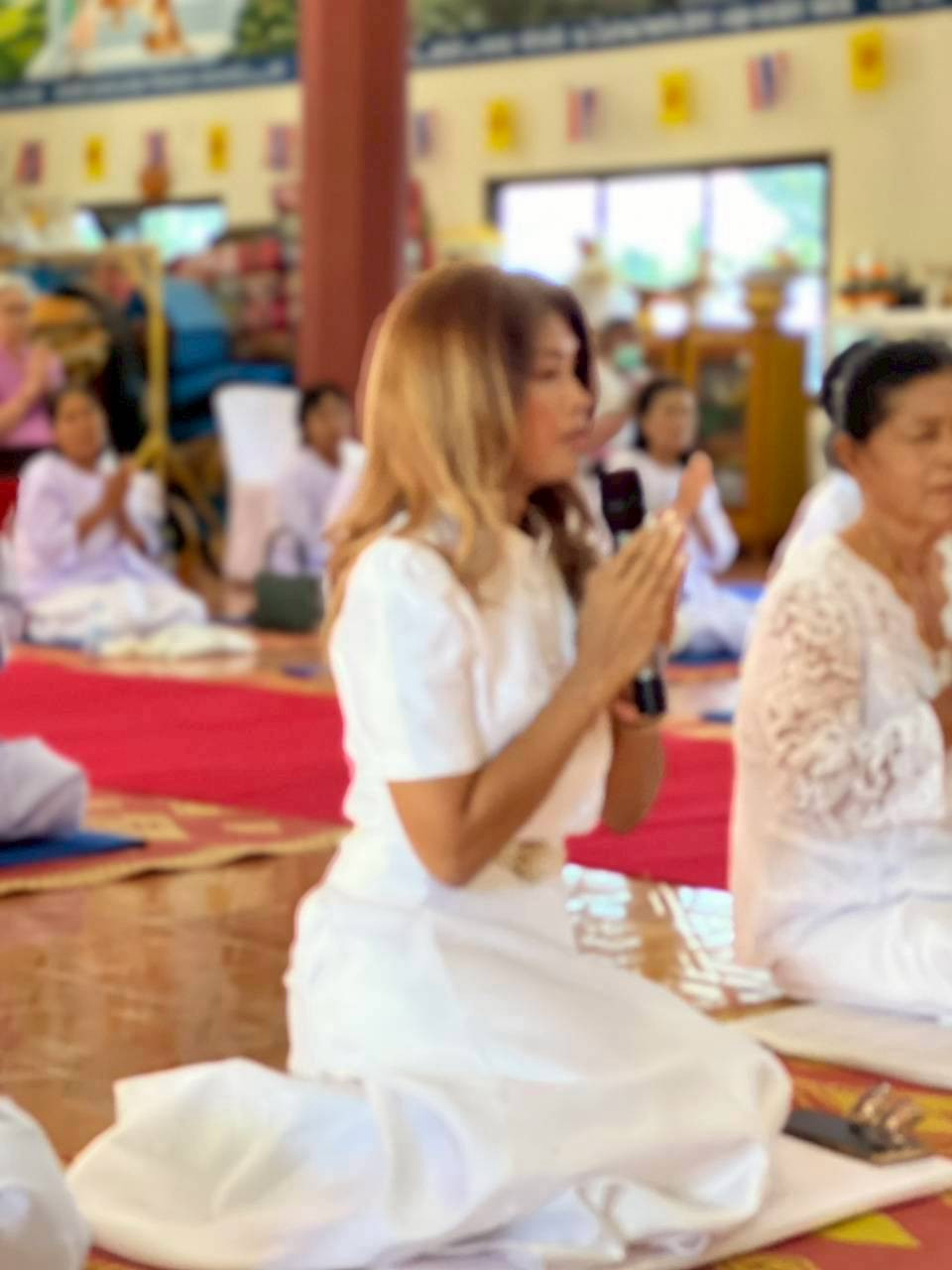 ภาพกล่าวคำถวายกฐินวัดโนนสวรรค์