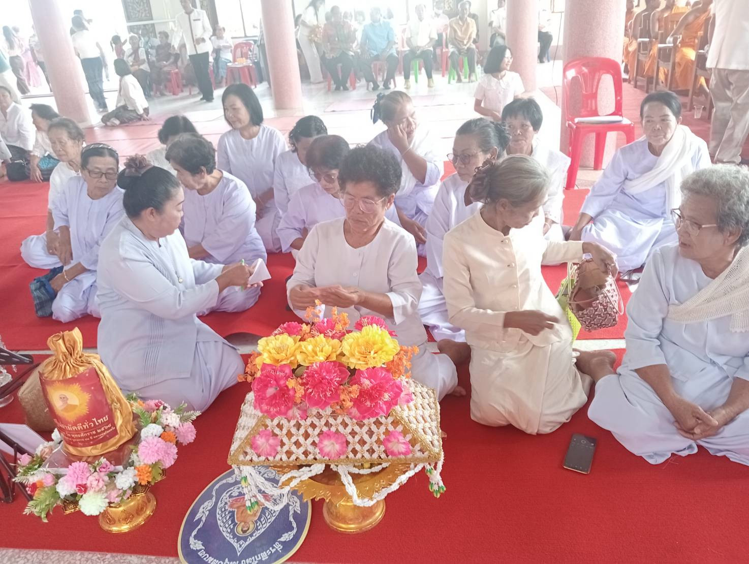 ภาพกล่าวคำถวายกฐินวัดท่าเพลิง