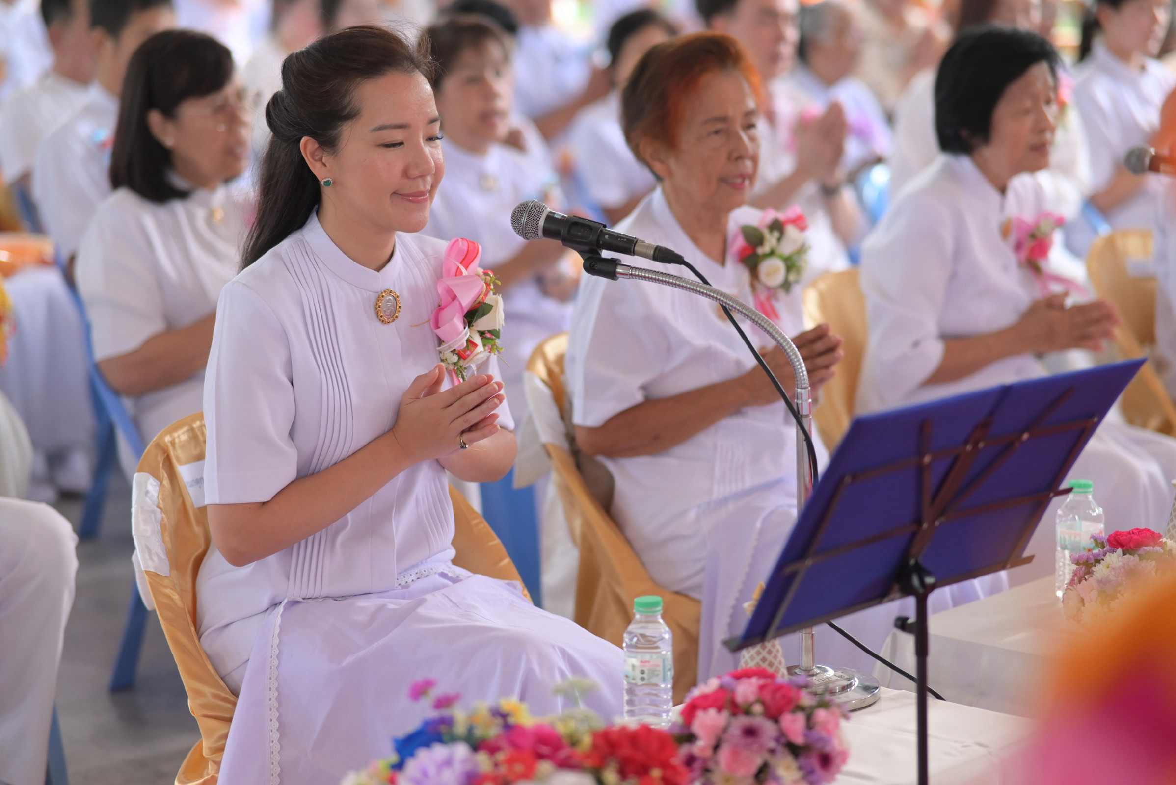 ภาพกล่าวคำถวายกฐินศูนย์ปฏิบัติธรรมจังหวัดนครนายก