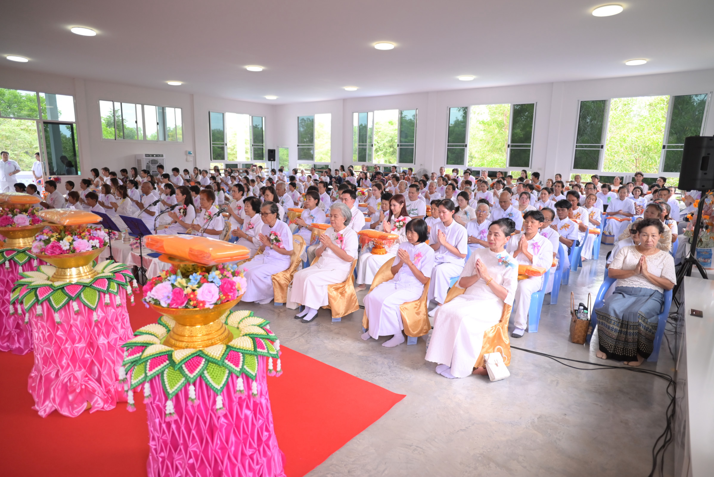 ภาพร่วมพิธีกรรมศูนย์ปฏิบัติธรรมจังหวัดนครนายก