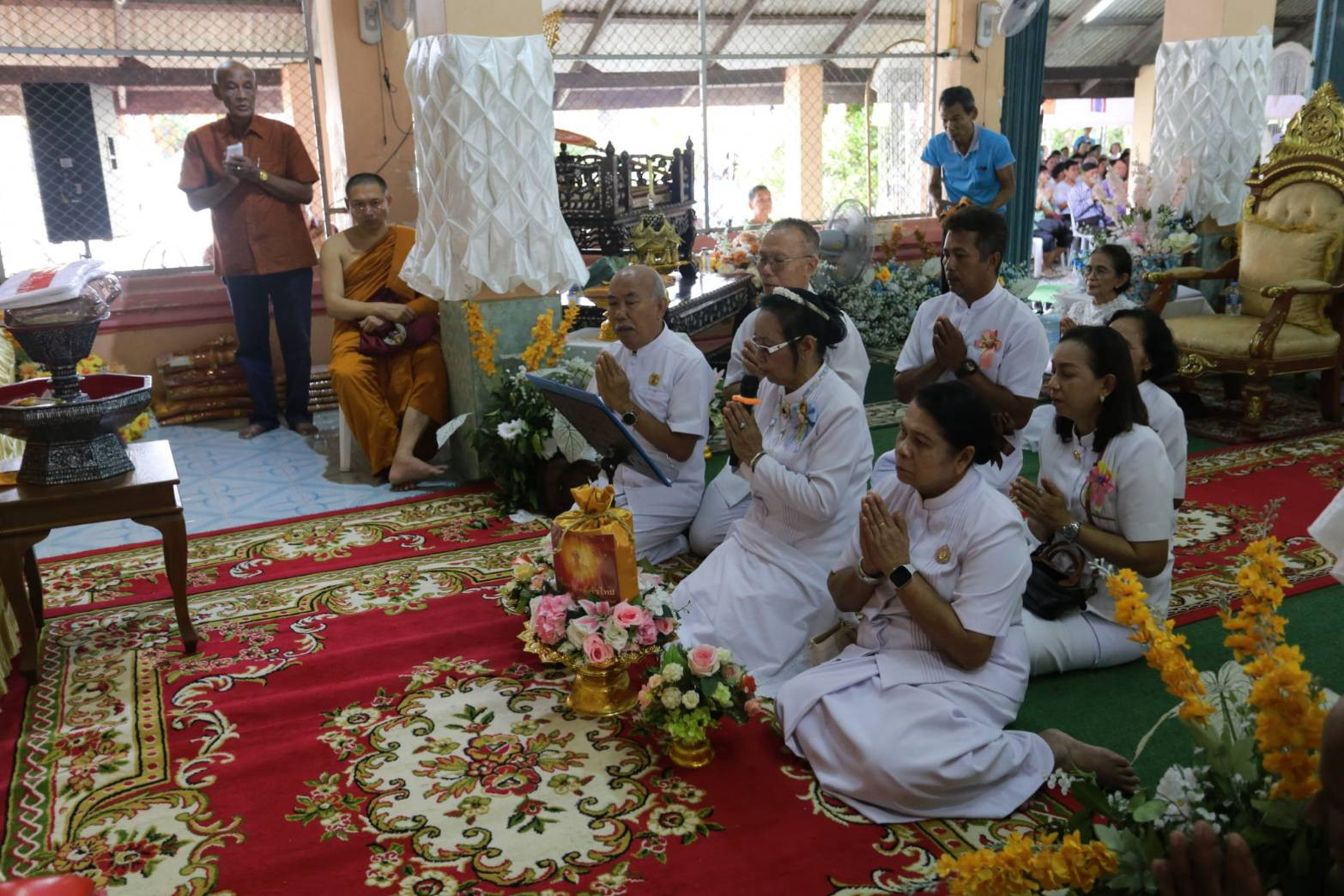 ภาพกล่าวคำถวายกฐินวัดชลเฉนียน