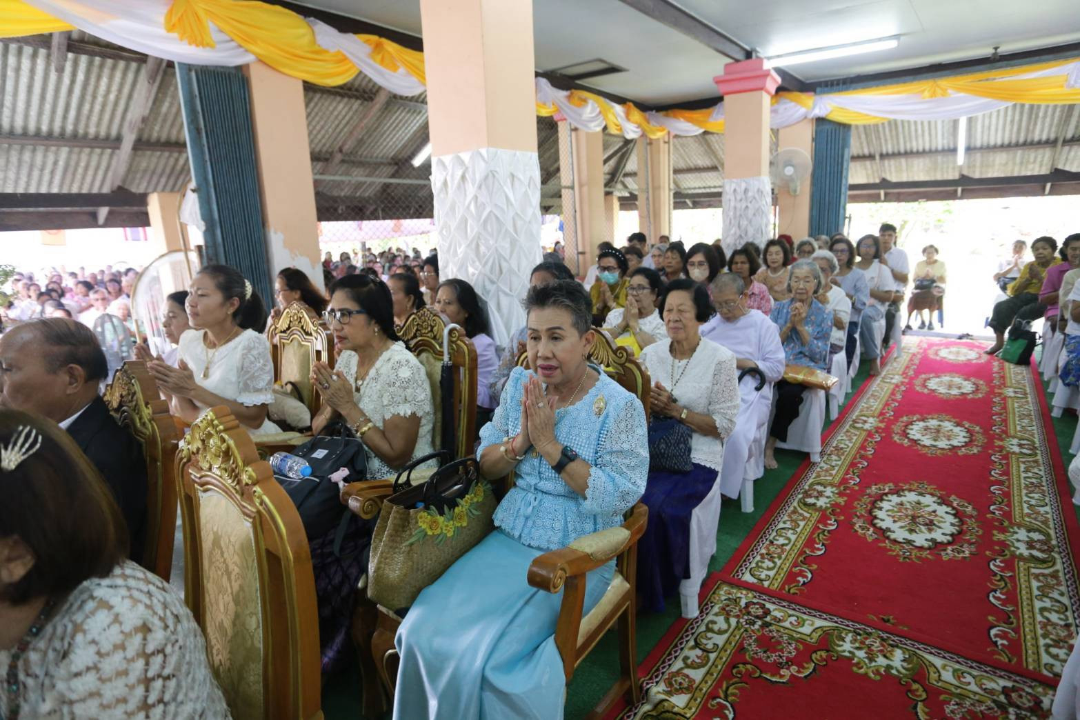 ภาพร่วมพิธีกรรมวัดชลเฉนียน