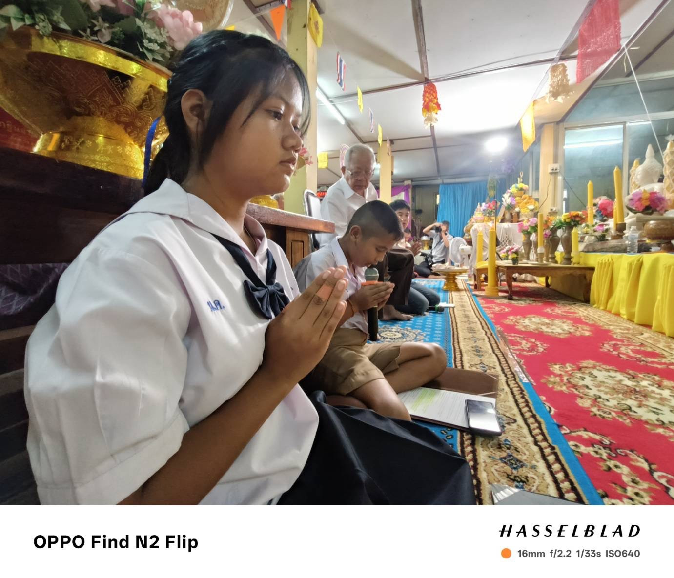 ภาพกล่าวคำถวายกฐินวัดคั่นตะเคียน