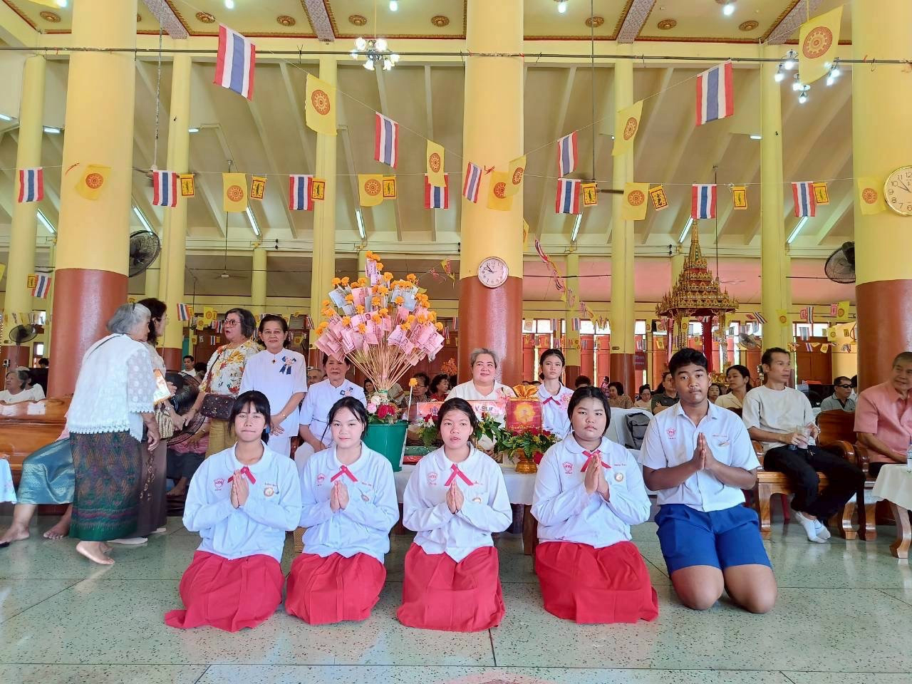 ภาพร่วมพิธีกรรมวัดหลวงสุนทราราม