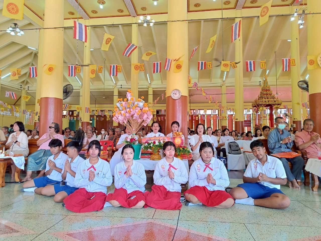 ภาพร่วมพิธีกรรมวัดหลวงสุนทราราม