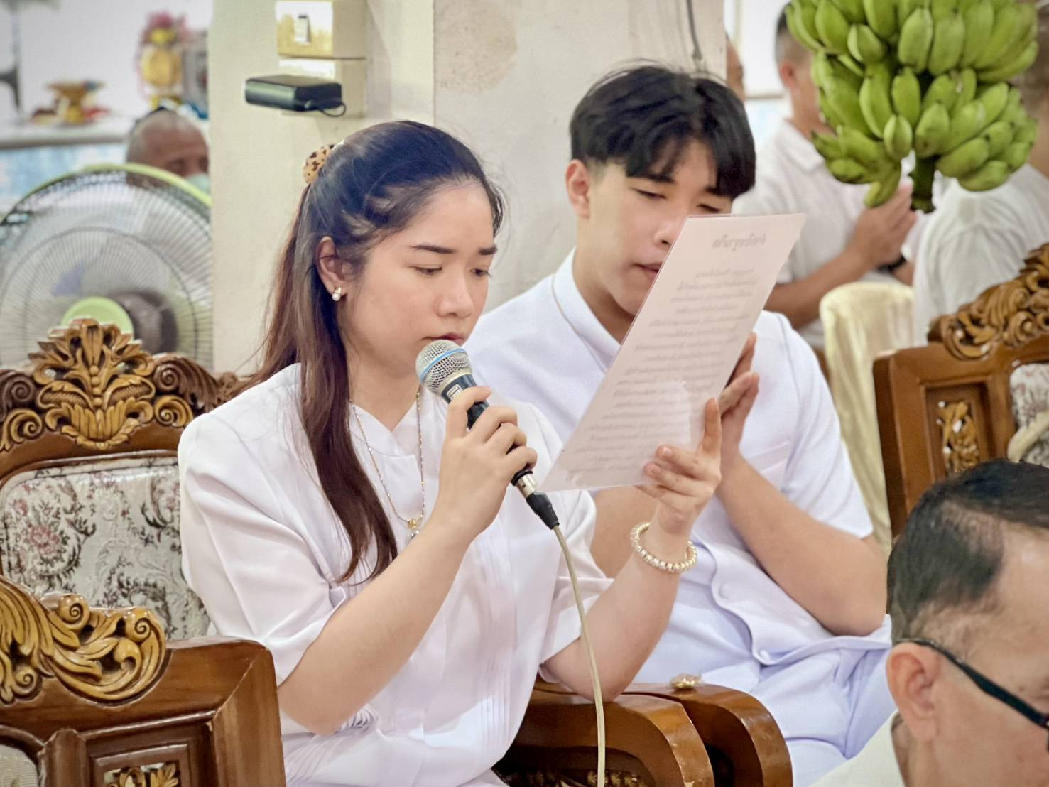 ภาพกล่าวคำถวายกฐินวัดเวฬุวันคีรีวงศ์