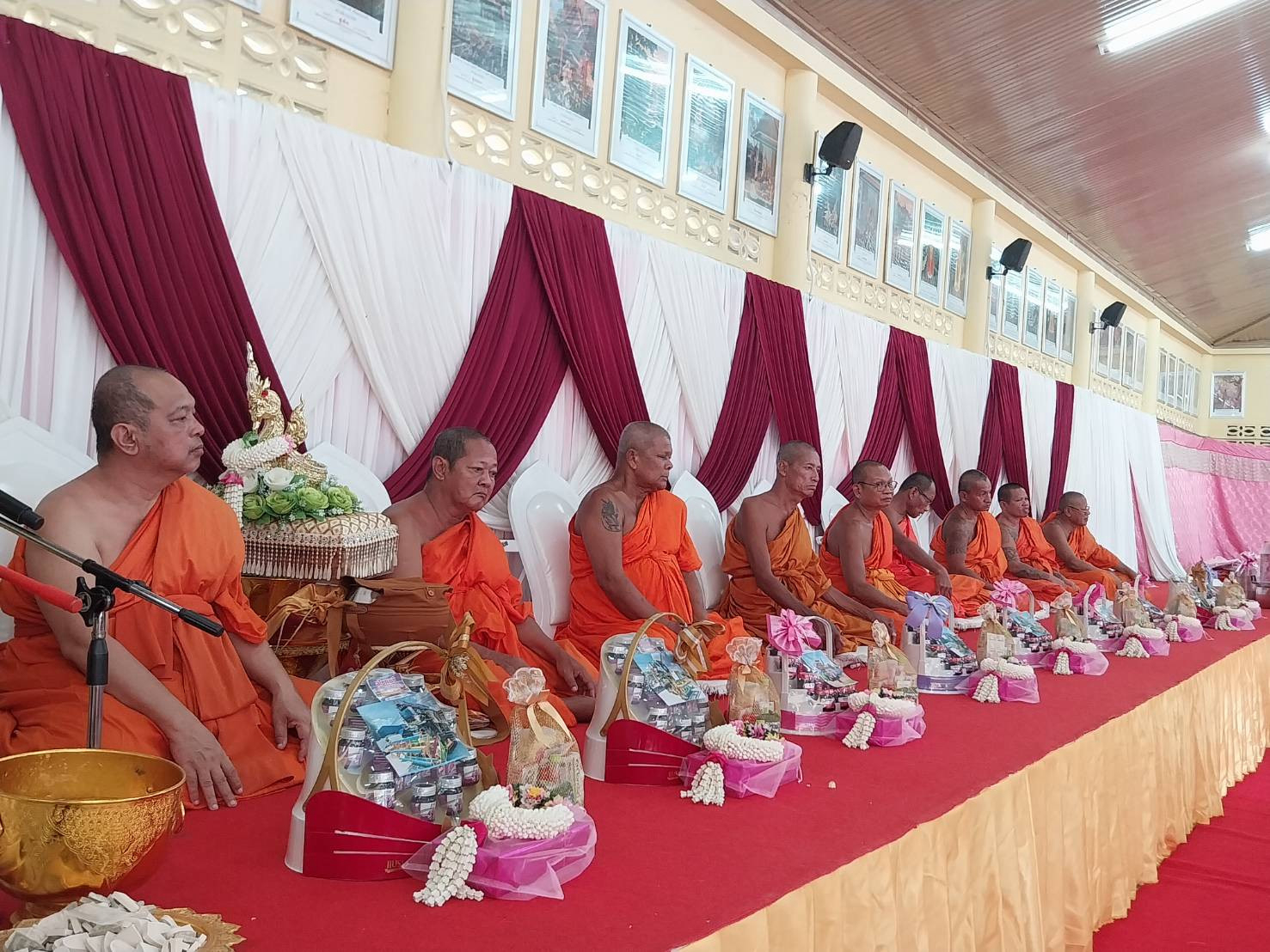 ภาพร่วมพิธีกรรมวัดหนองกะดวง